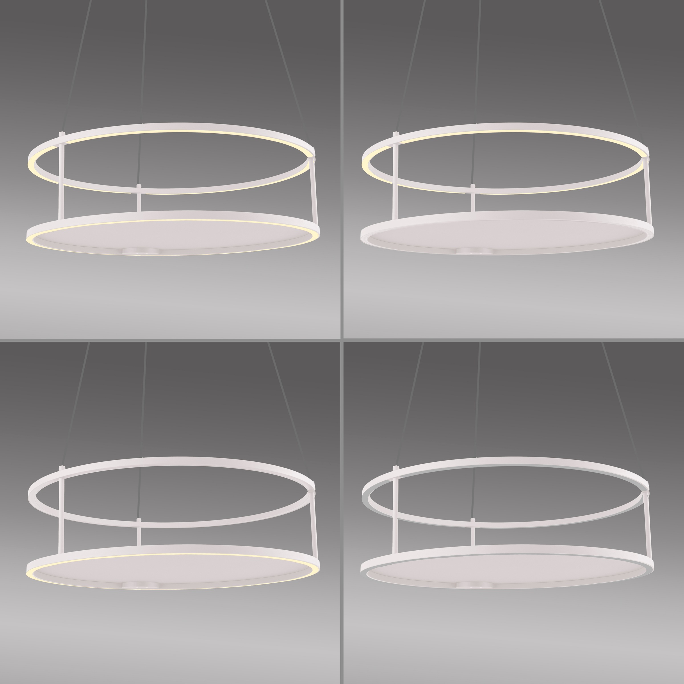 Paul Neuhaus LED Pendelleuchte »CONTURA« LED-Board 1 Stk. Warmweiß Touchdimmer, separat schaltbar, Memoryfunktion, Deko-Ablagefläche