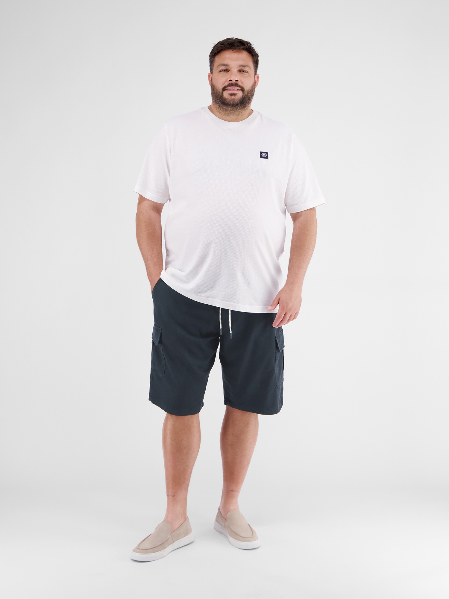 LERROS Jogg-Bermudas »LERROS Cargo-Jog-Bermuda in Übergrößen«