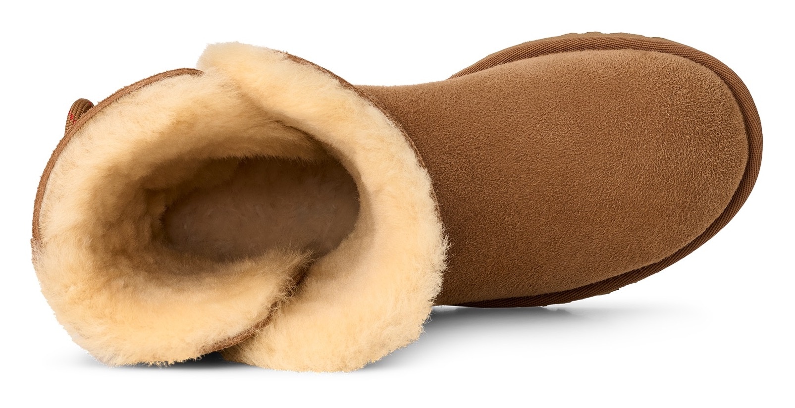 UGG Winterboots »BAILEY TIE«, Winterboots, Schlupfstiefel mit Lammfell-Besatz