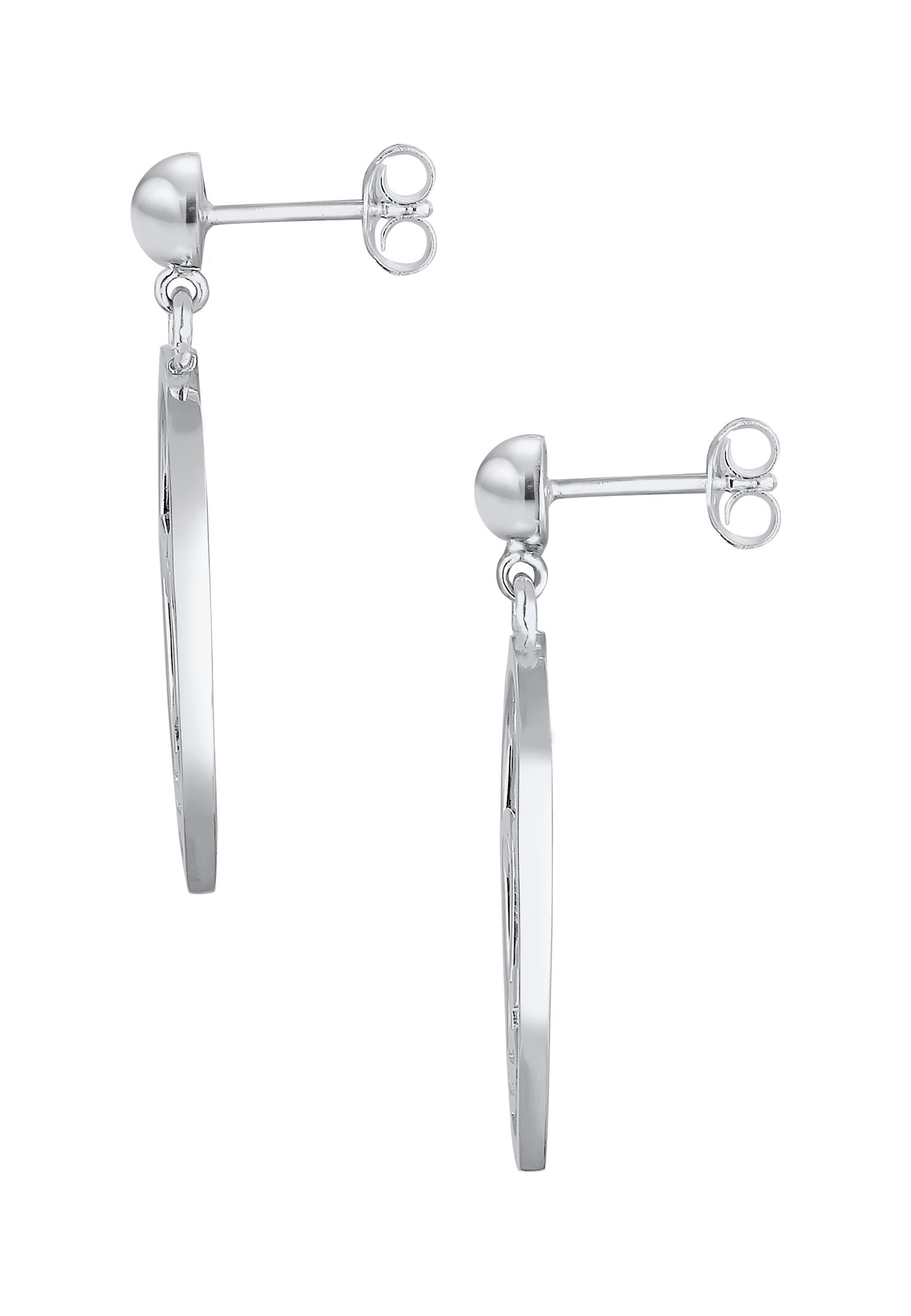 Elli Paar Ohrhänger »Ohrringe Ohrhänger Gesicht Design 925 Sterling Silber«