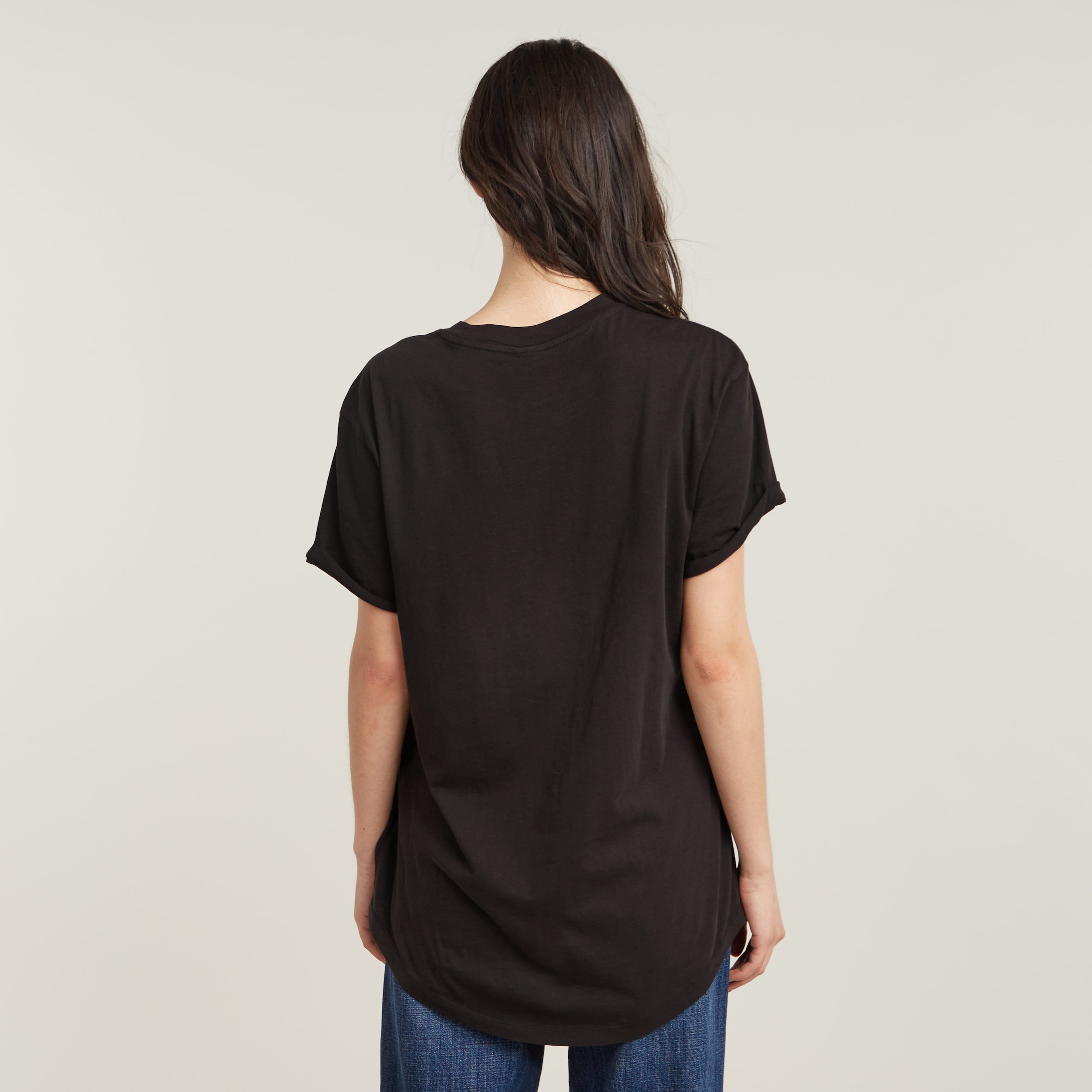 G-STAR T-Shirt »Lash fem loose«, mit fixiertem Umschlagsaum