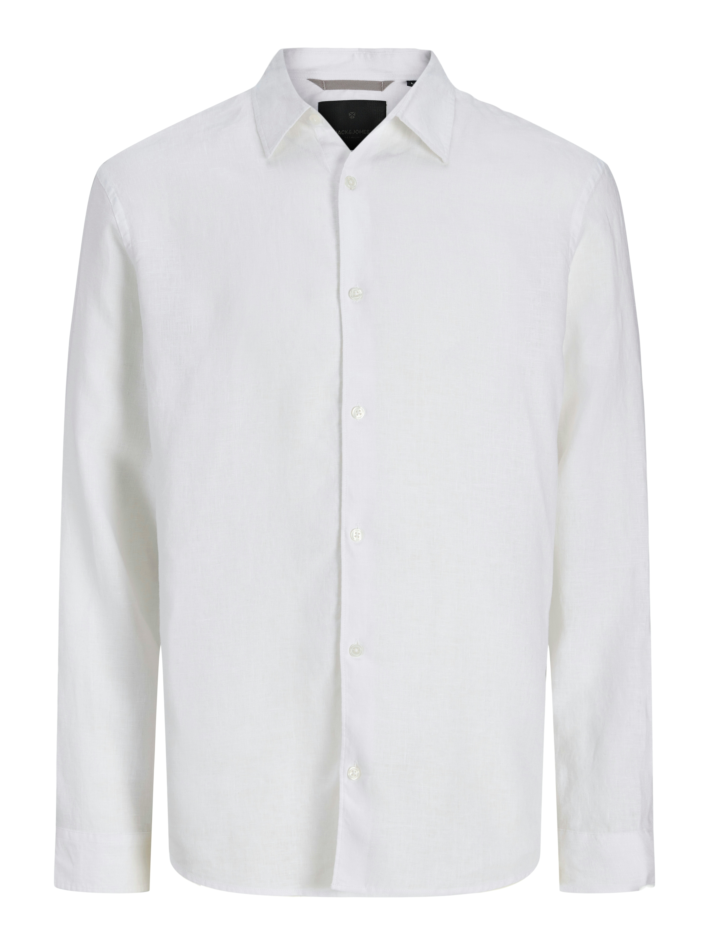 Jack & Jones Langarmhemd »JPRBLALAWRENCE LINEN LS SHIRT SN«