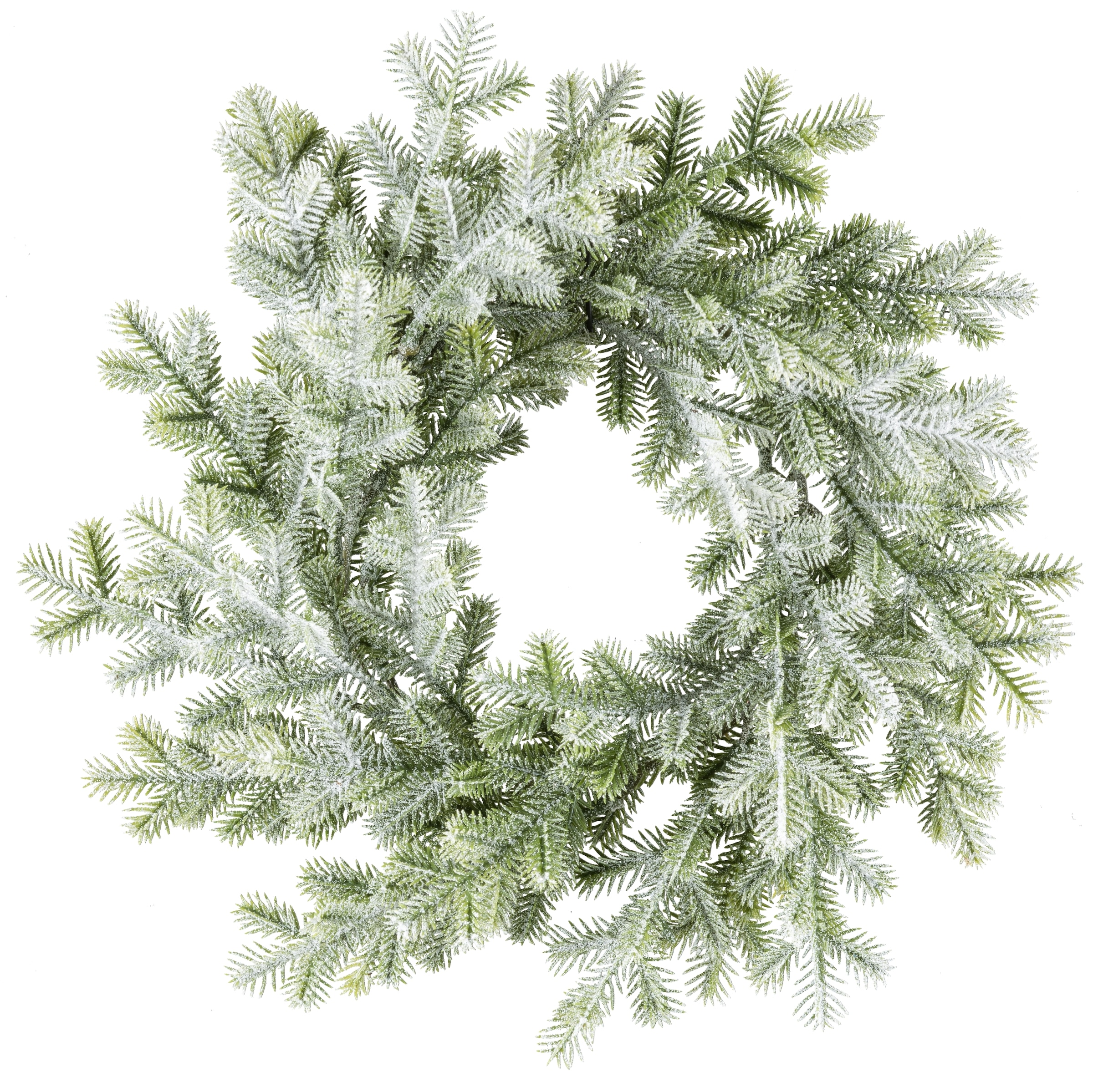 Creativ green Kunstkranz »Taxus-Kranz«, mit Frost-Optik