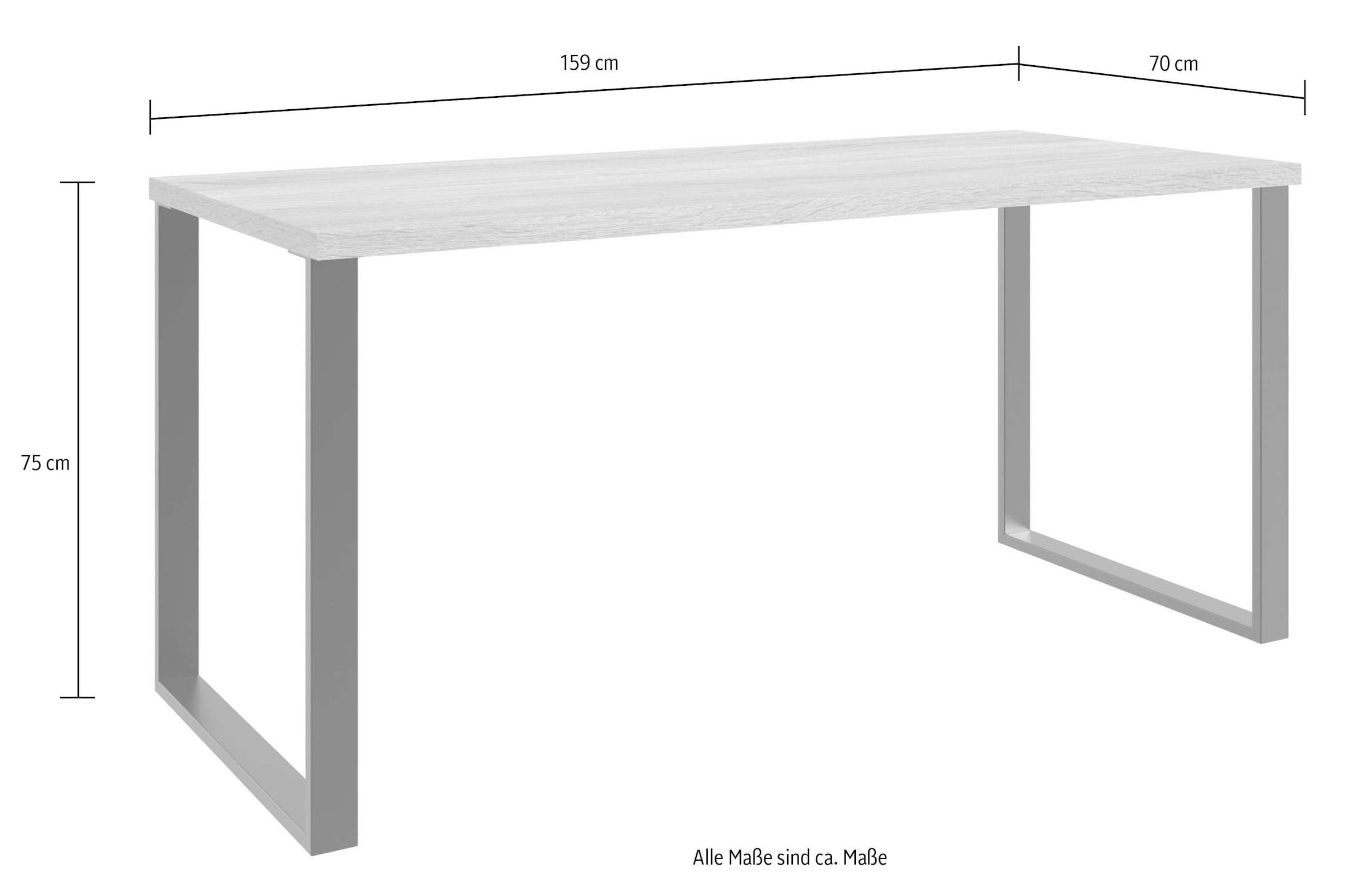 Wimex kaufen 3 »Home Mit Desk«, Schreibtisch Breiten in OTTO bei Metallkufen,