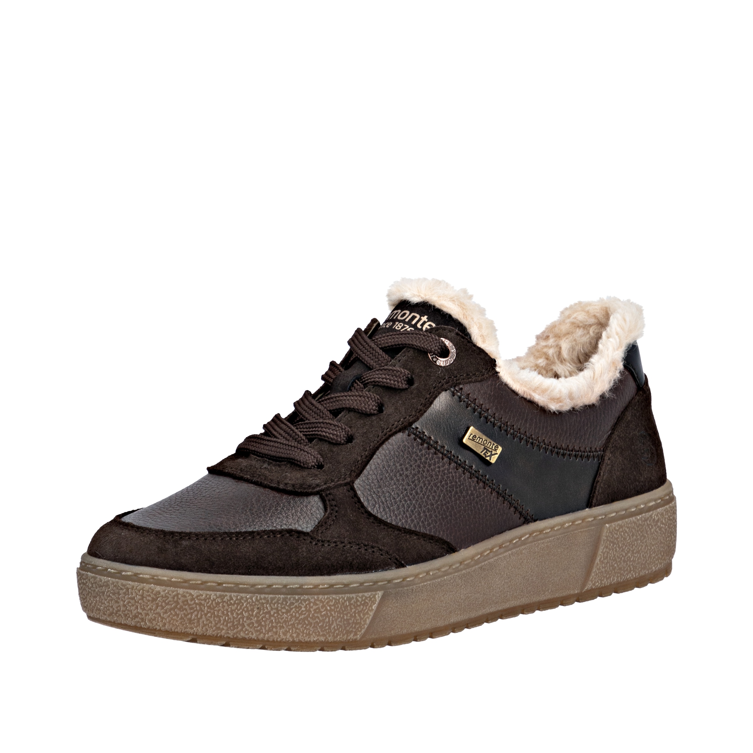 Remonte Plateausneaker  Schnürschuh, Halbschuh mit wasserabweisender TEX-Membran