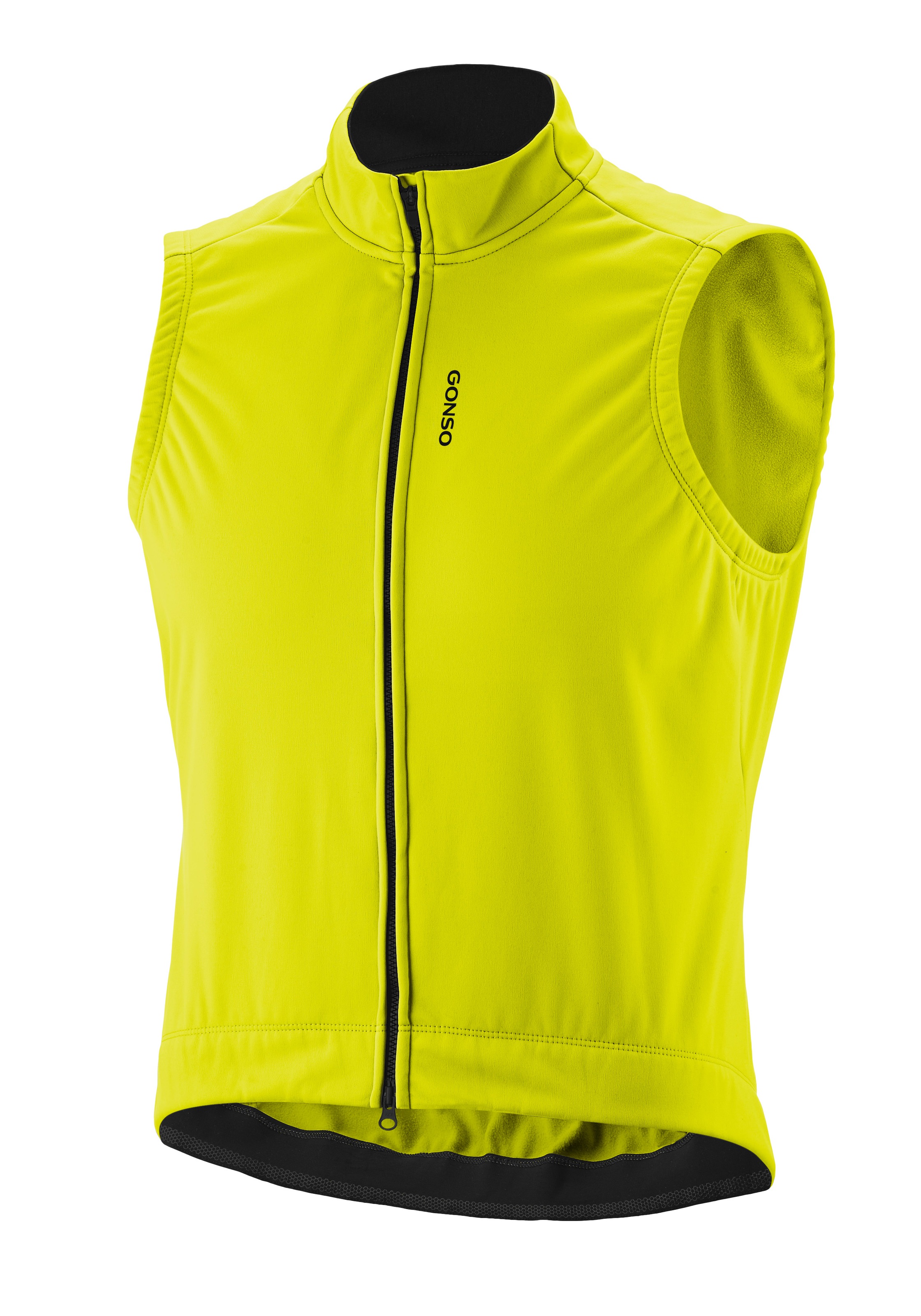 Gonso Funktionsweste »Road Vest Softshell« atmungsaktive Unisex Weste aus Softshell Material, Tight Fit