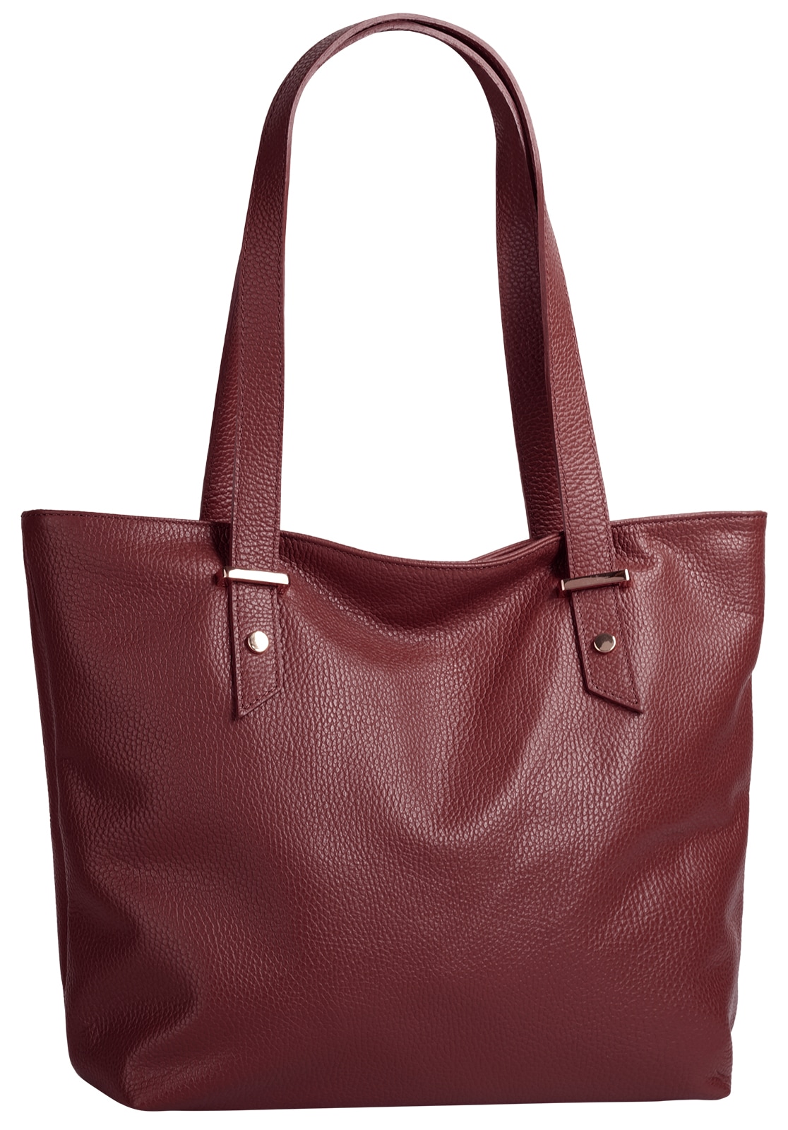 Cluty Shopper »Solerino« echt Leder, Made in Italy