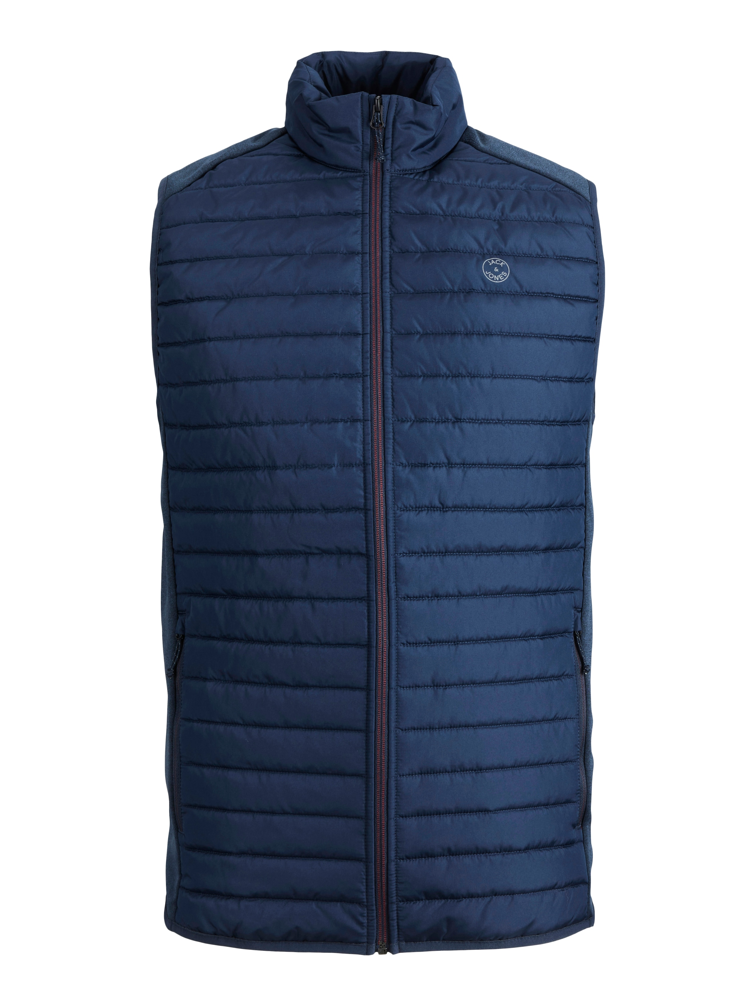 Jack & Jones »JJEMULTI BODYWARMER COLLAR NOOS« normal, Polyester, ohne Kapuze