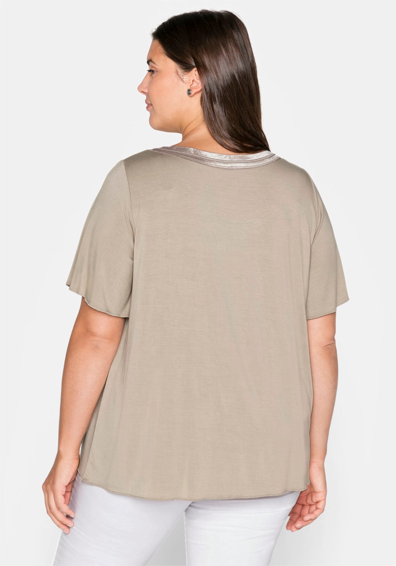 Sheego T-Shirt »T-Shirt«, (1 tlg.)