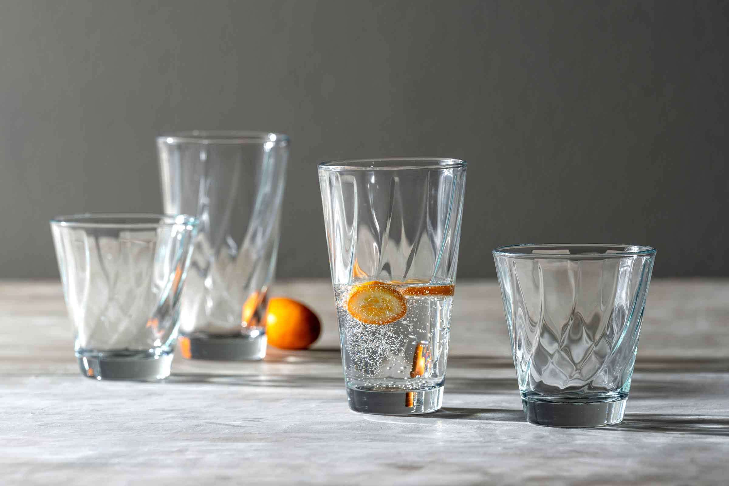 LEONARDO Glas »Trinkgläser TWIST 215 ml 6er Set transparent«