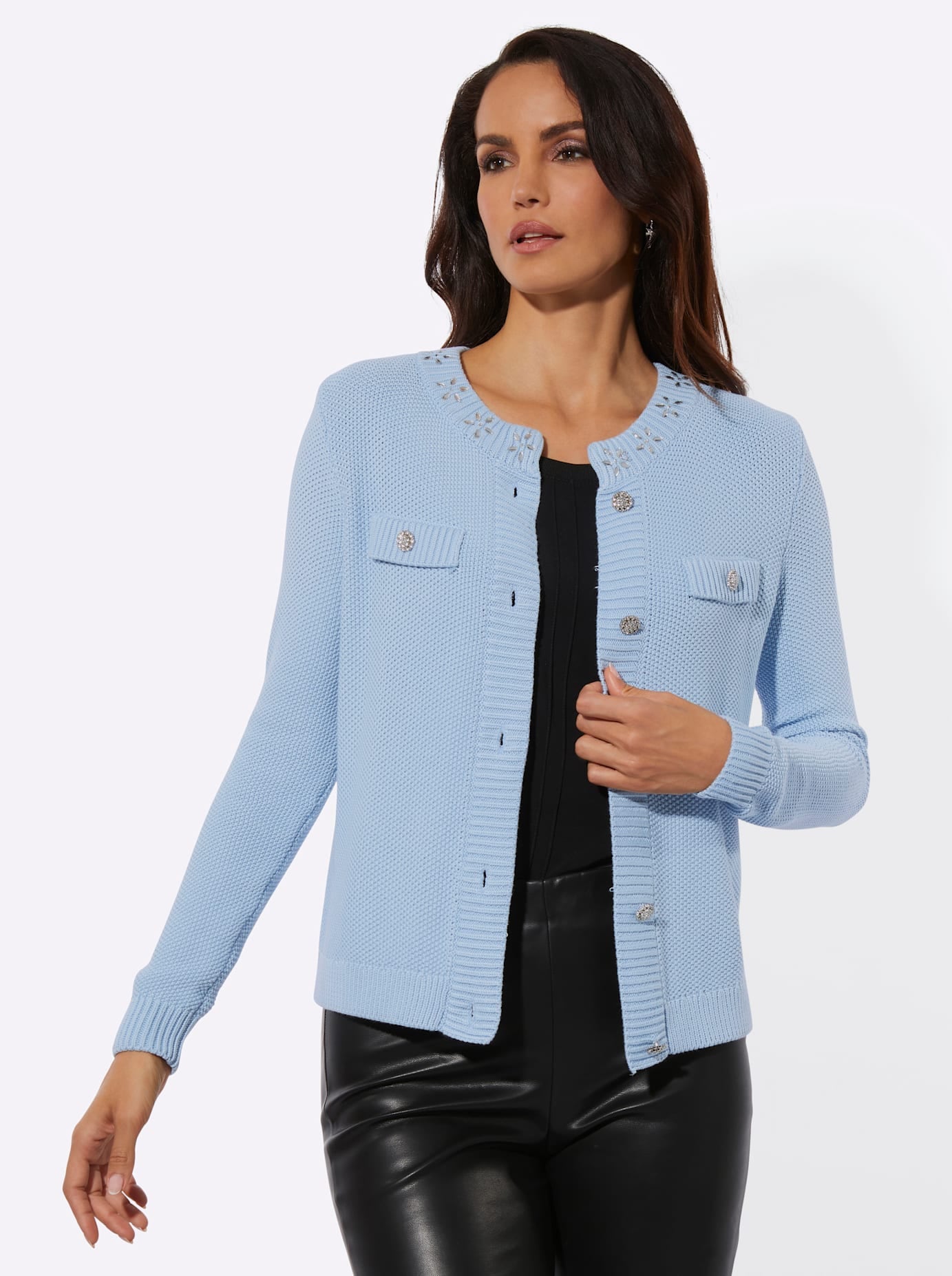 creation L Strickjacke