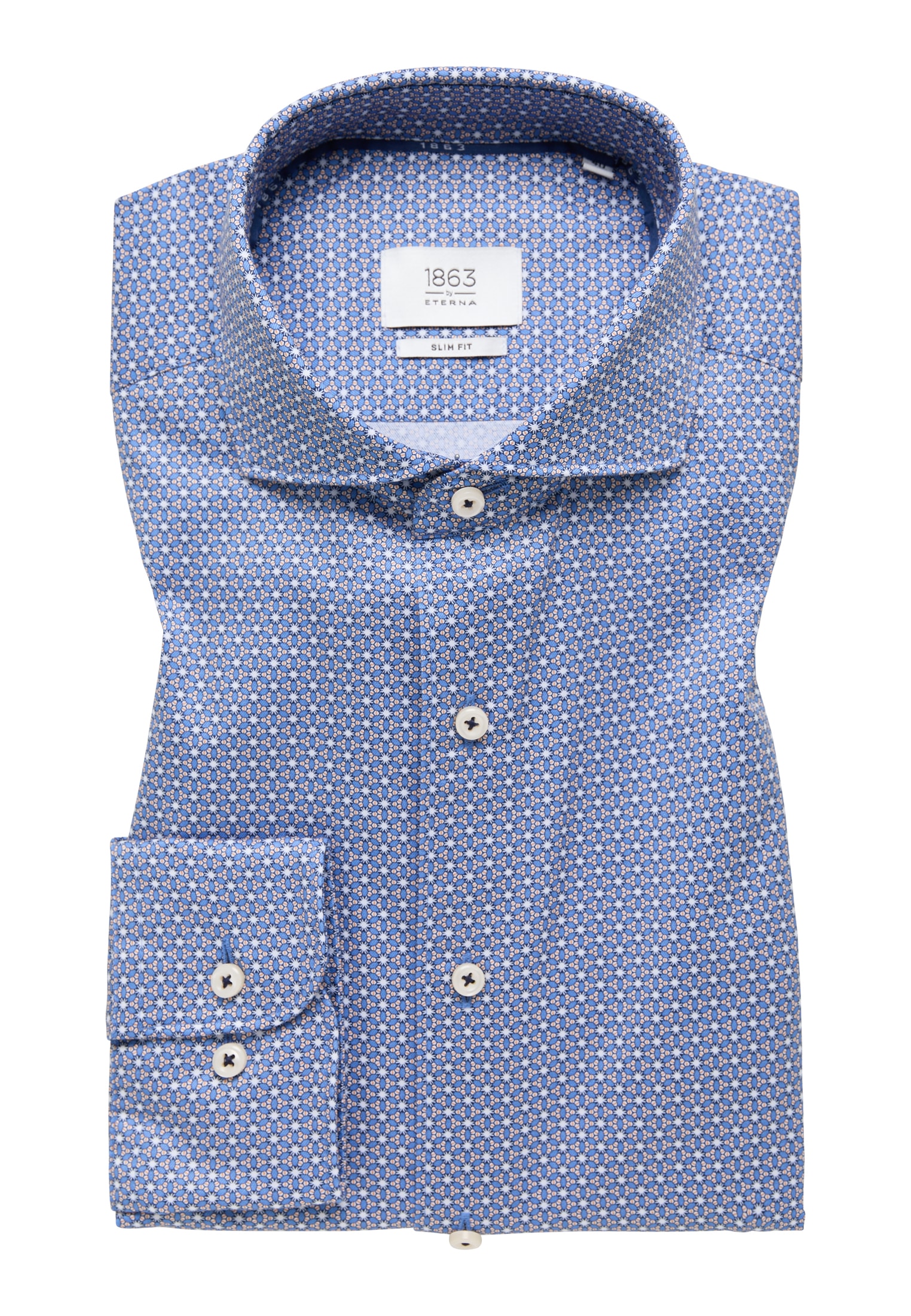 Eterna Langarmhemd »SLIM FIT«