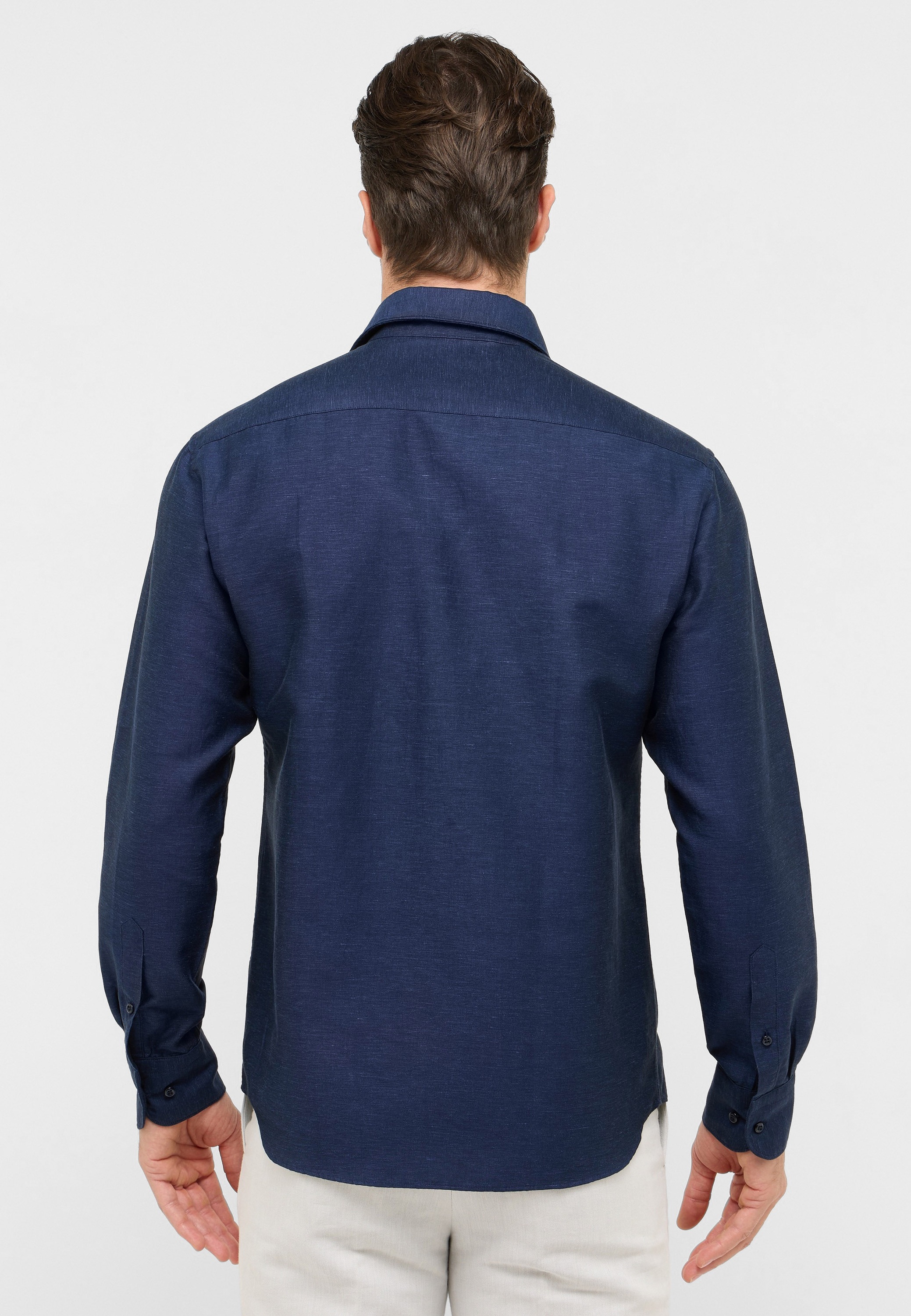 Eterna Langarmhemd »MODERN FIT« EASY IRON (bügelleicht)