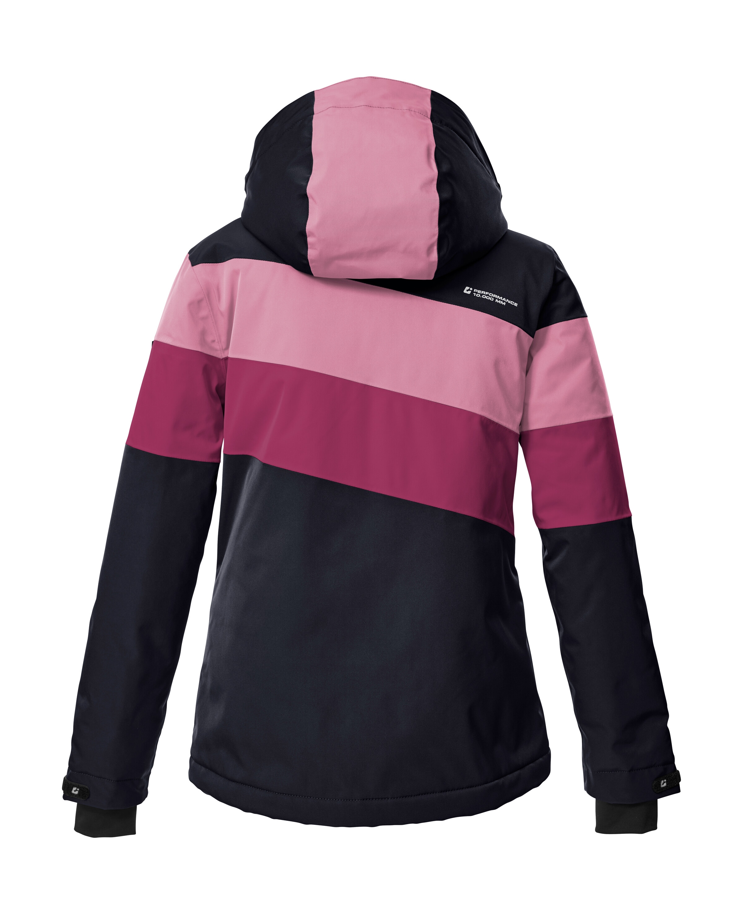 Killtec Skijacke »KSW 197 GRLS SKI JCKT«, Wasserdicht, atmungsaktiv, verstellbare Kapuze, viele Taschen