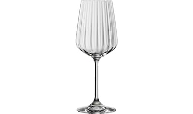 Weißweinglas »LifeStyle«, (Set, 4 tlg., Set bestehend aus 4 Gläsern)