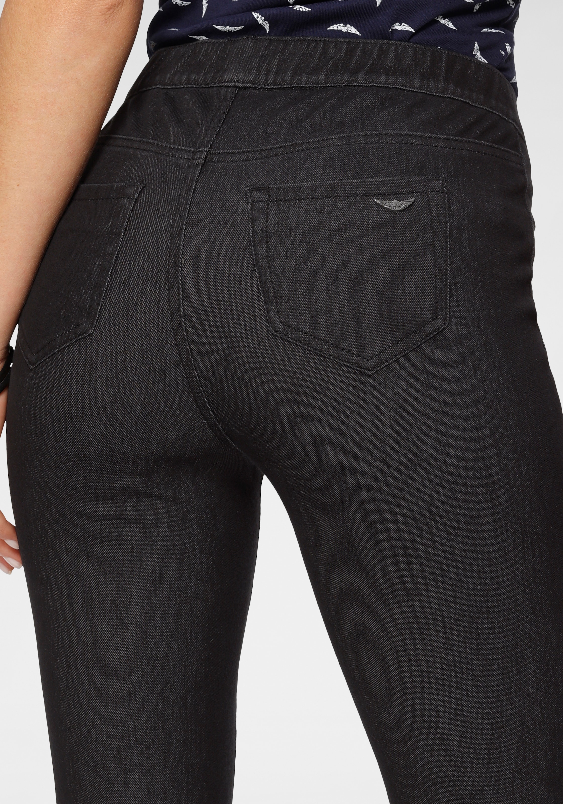 Arizona Jogg Pants »High Waist«, extra-eng geschnitten, knöchellange Beinform, hoher Bund