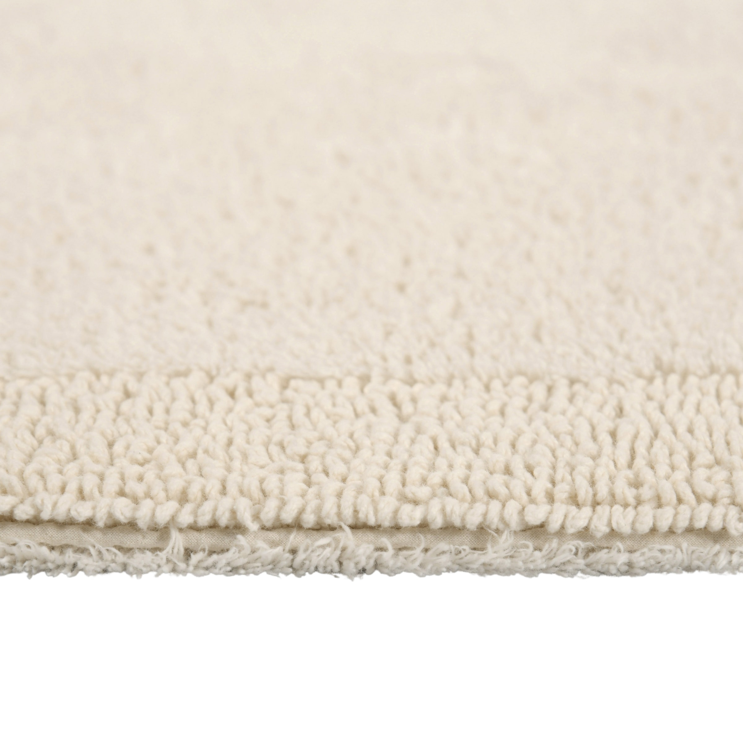 OTTO home Badematte »Kapra, Badvorleger, Badezimmer Teppich« Höhe 14 mm beidseitig nutzbar | fußbodenheizungsgeeignet | strapazierfähig mit Bordüre, Badteppich, Badematte, Baumwolle