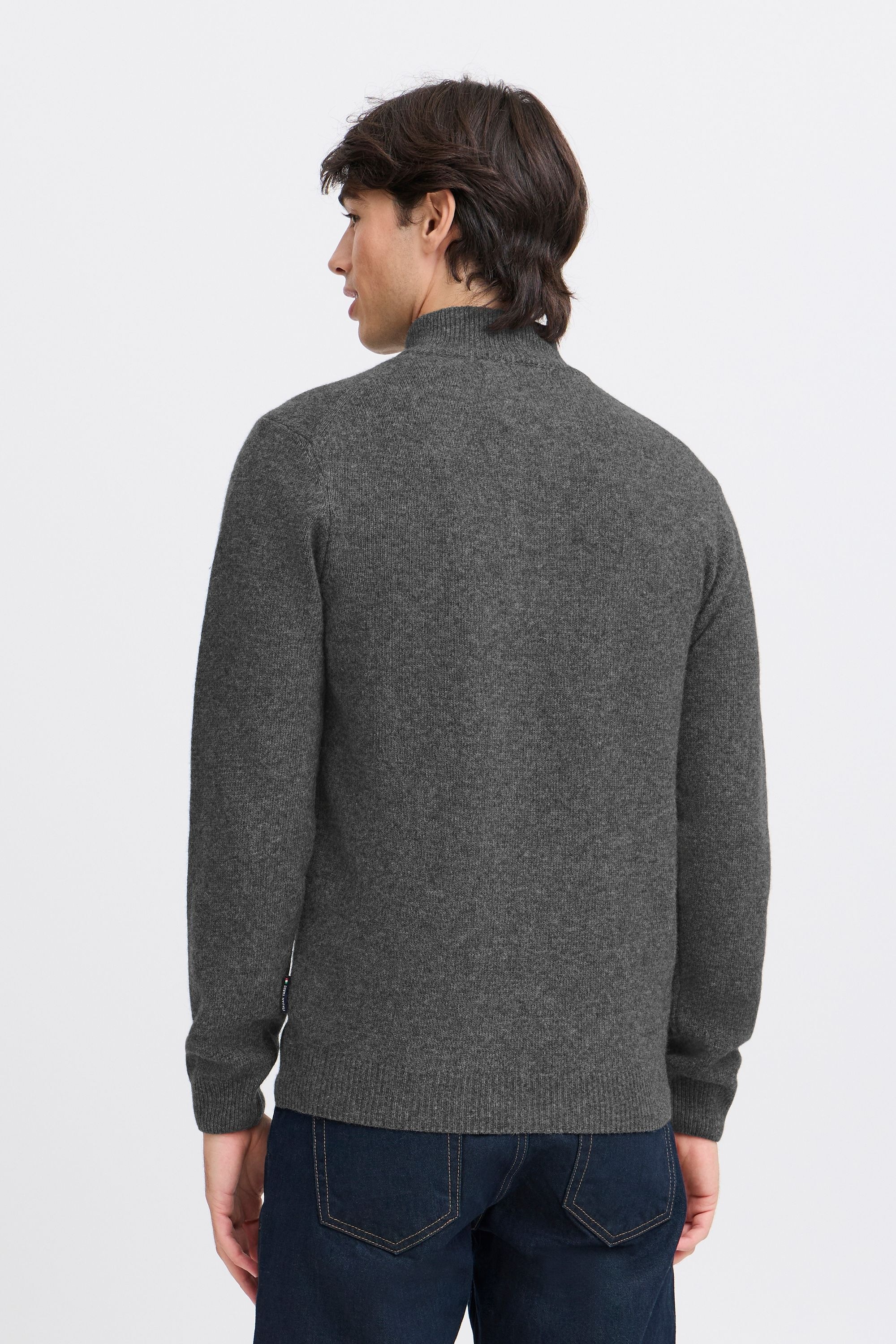 Casual Friday Troyer »Troyer CFKARL halfzip lambswool knit«