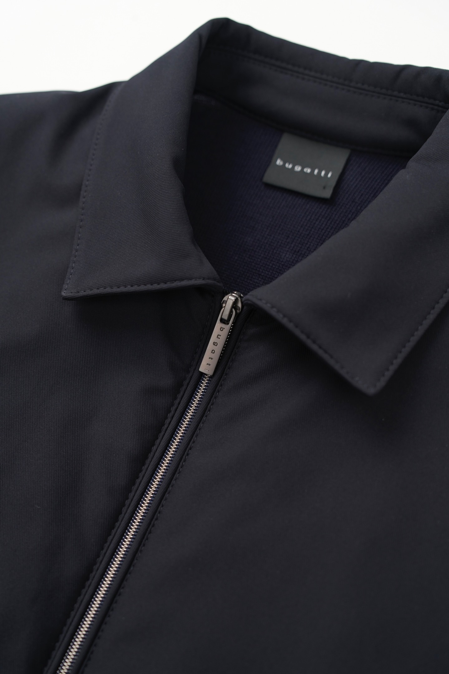 bugatti Strickjacke, mit Polokragen