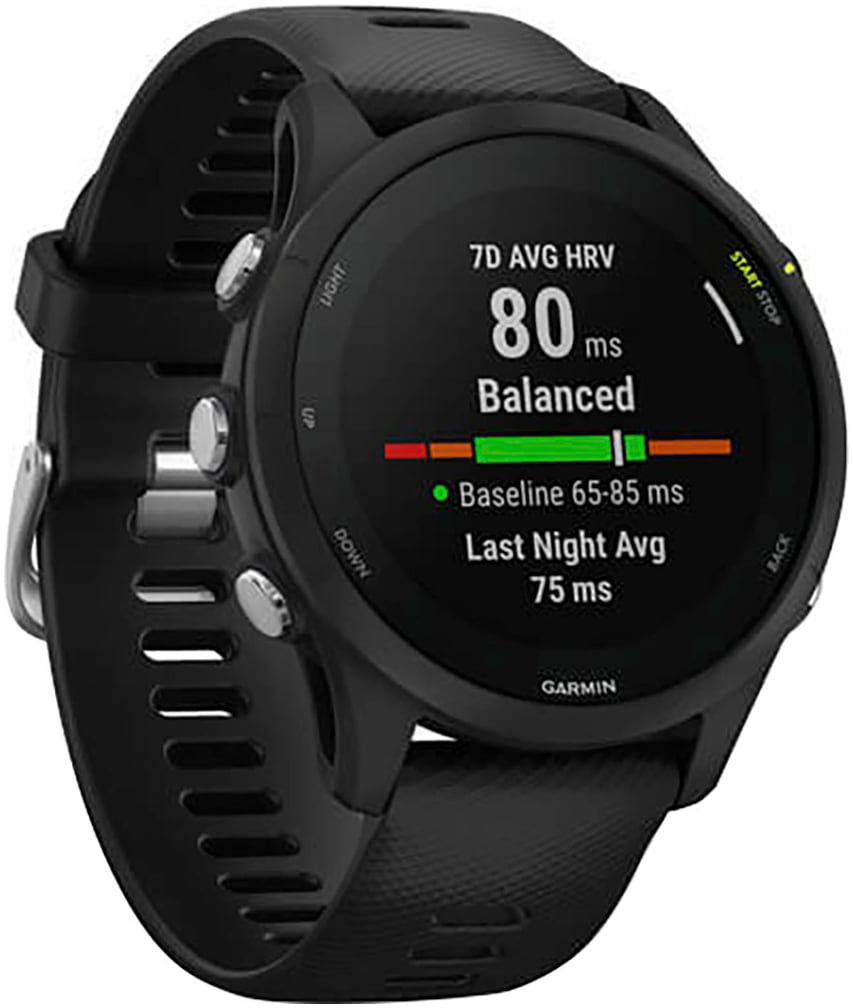 Garmin Smartwatch »Forerunner 255 Music«, (3,3 cm / 1,3 Zoll), 4 GB,)