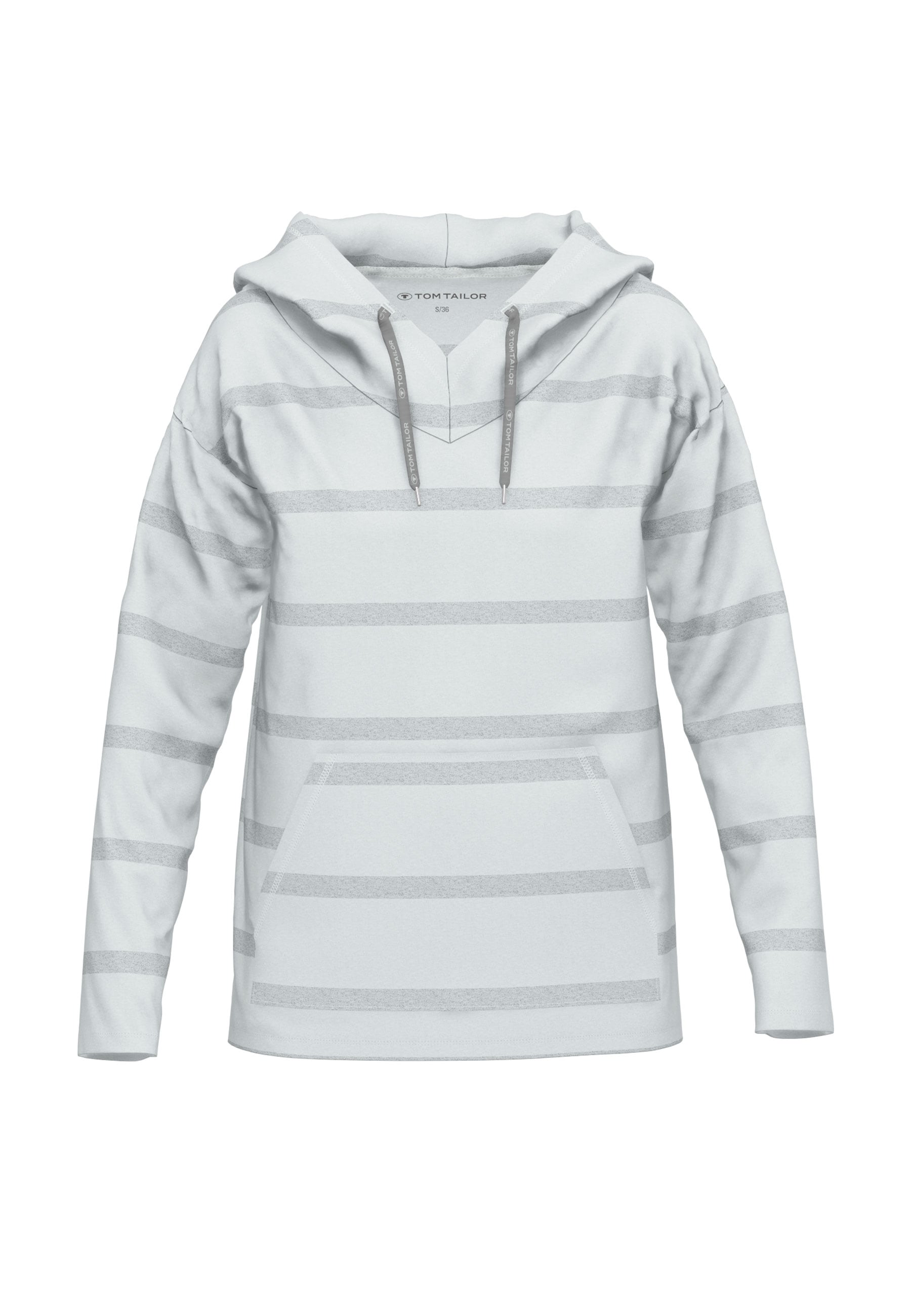 TOM TAILOR Kapuzensweatshirt »Manila«, mit auffälligem Streifen-Print