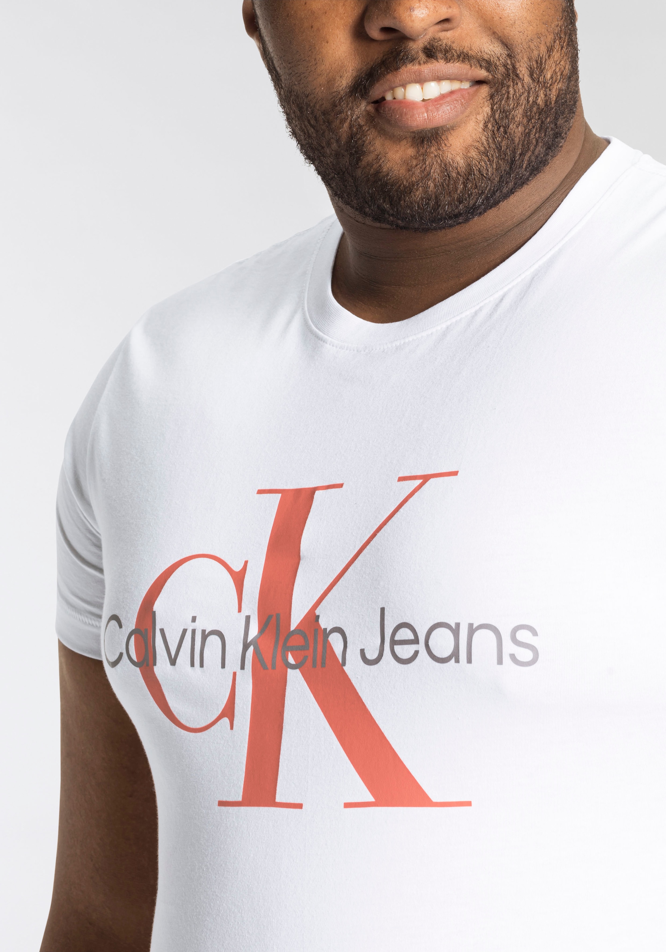 Calvin Klein Jeans Plus T-Shirt »PLUS SEASONAL MONOGRAM TEE«