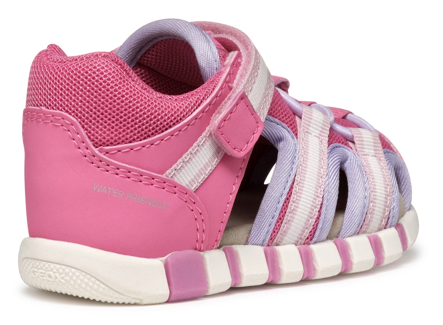 Geox Lauflernschuh »B SANDAL IUPIDOO GIR«, Sandale, Klettschuh, Babyschuh im sportlichen Trekking Look