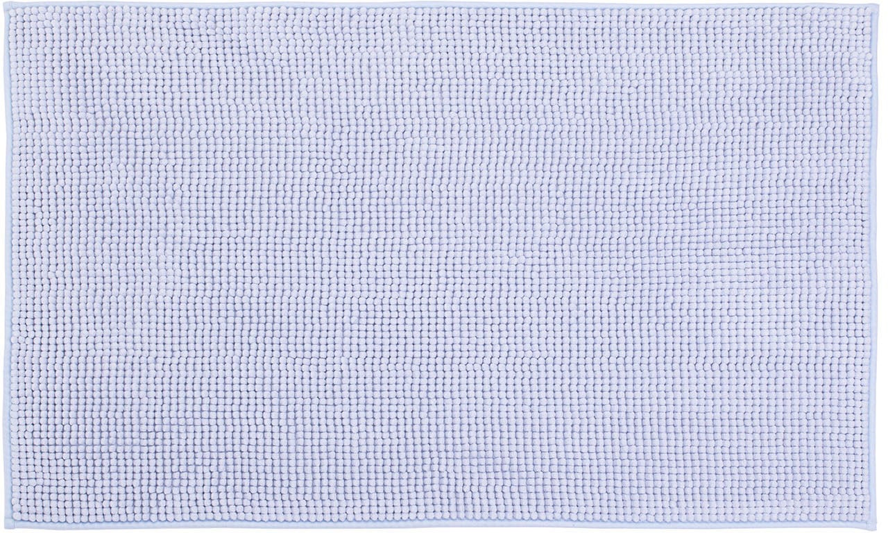 Gözze Badematte »Chenille« Höhe 15 mm rutschhemmend beschichtet fußbodenheizungsgeeignet Badteppich, Uni Farben, besonders weich durch Microfaser, waschbar