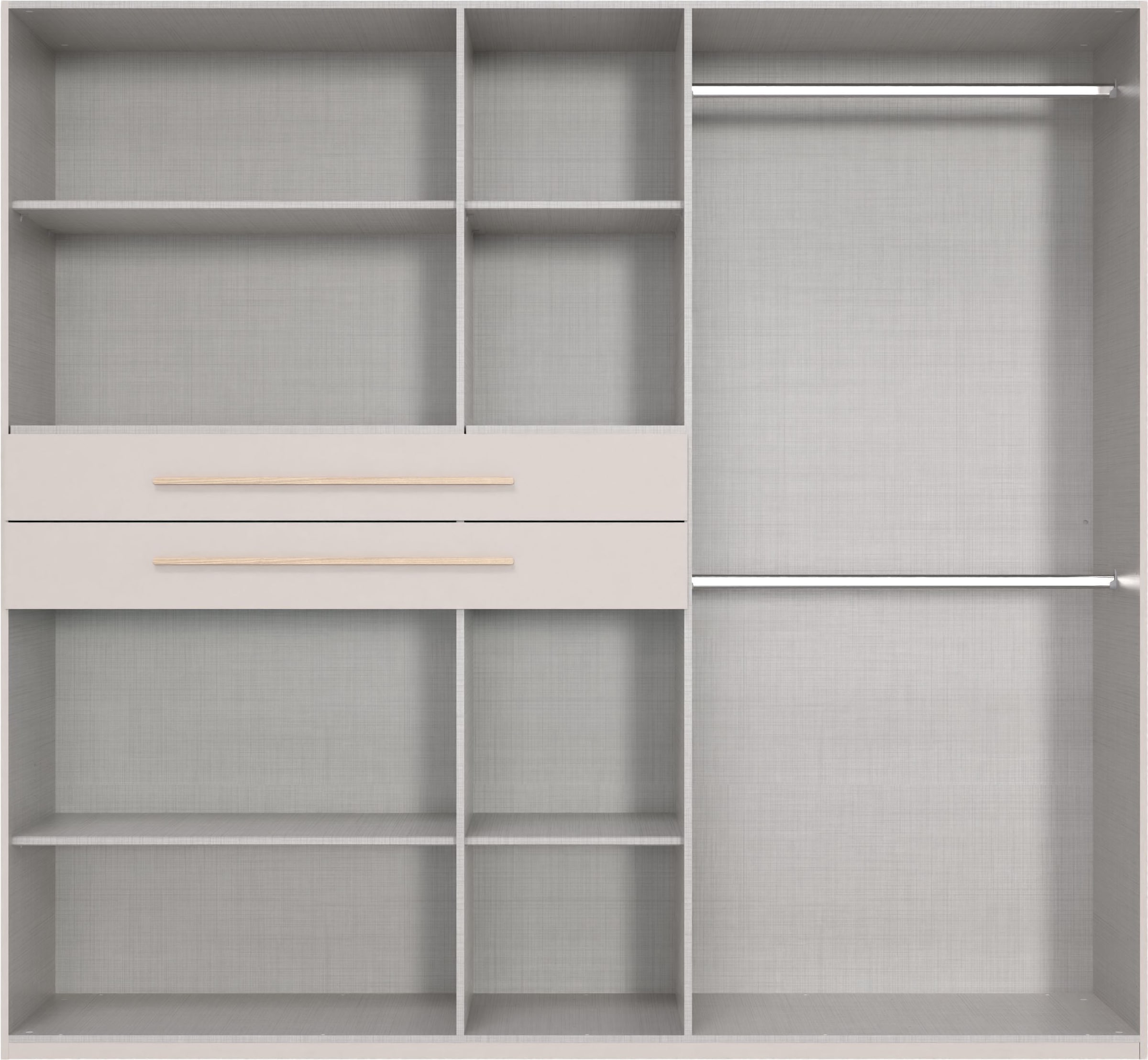 Wimex Drehtürenschrank »Digit Kleiderschrank wahlweise mit oder ohne Spiegel« Schlafzimmer Schrank Bestseller im modernem Design,  erhältlich in den Breiten 225cm oder 270cm (mit 8 oder 10 Türen)