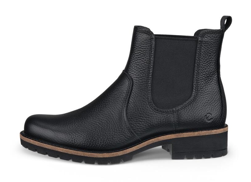 Ecco Chelseaboots »ELAINA«, Schlupfboots, Stiefelette, Blockabsatz, mit Stretch