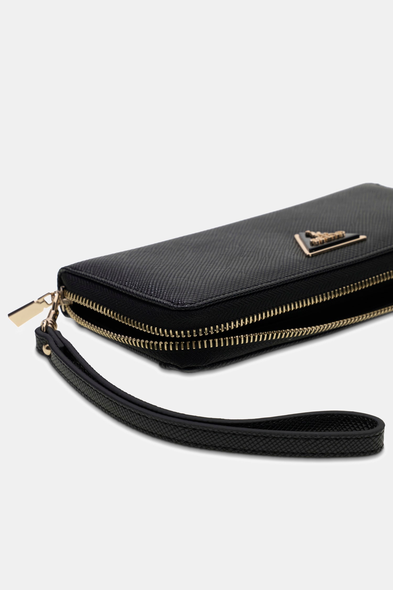 Guess Geldbörse »LAUREL II SLG LARGE ZIP AROUND« Damen Portemonnaie, Geldbeutel mit Reißverschluss-Rückfach