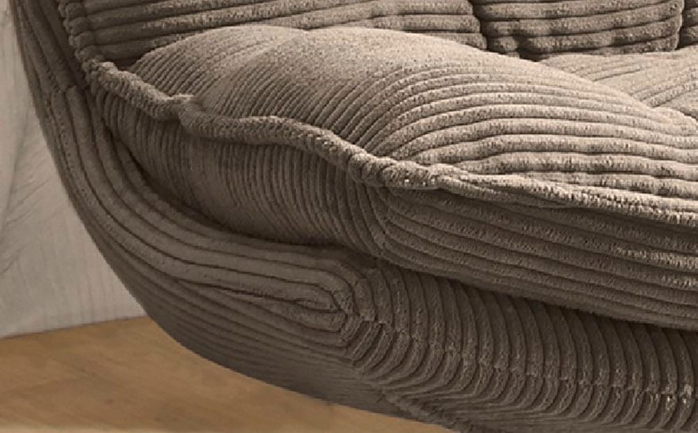 Jockenhöfer Gruppe Relaxsessel »Kasper«, Inklusive Hocker, 360° Drehfunktion, Cord