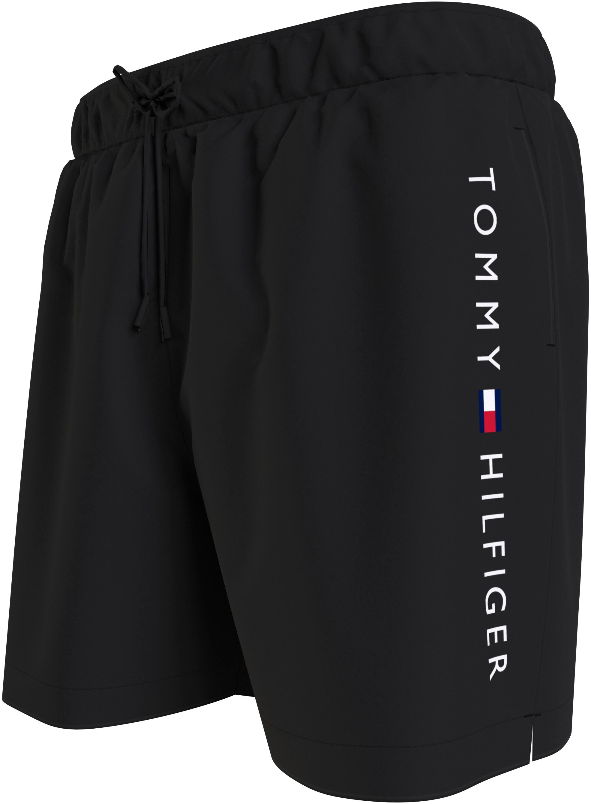 Tommy Hilfiger Swimwear Badeshorts »MEDIUM DRAWSTRING«, mit Logostickerei