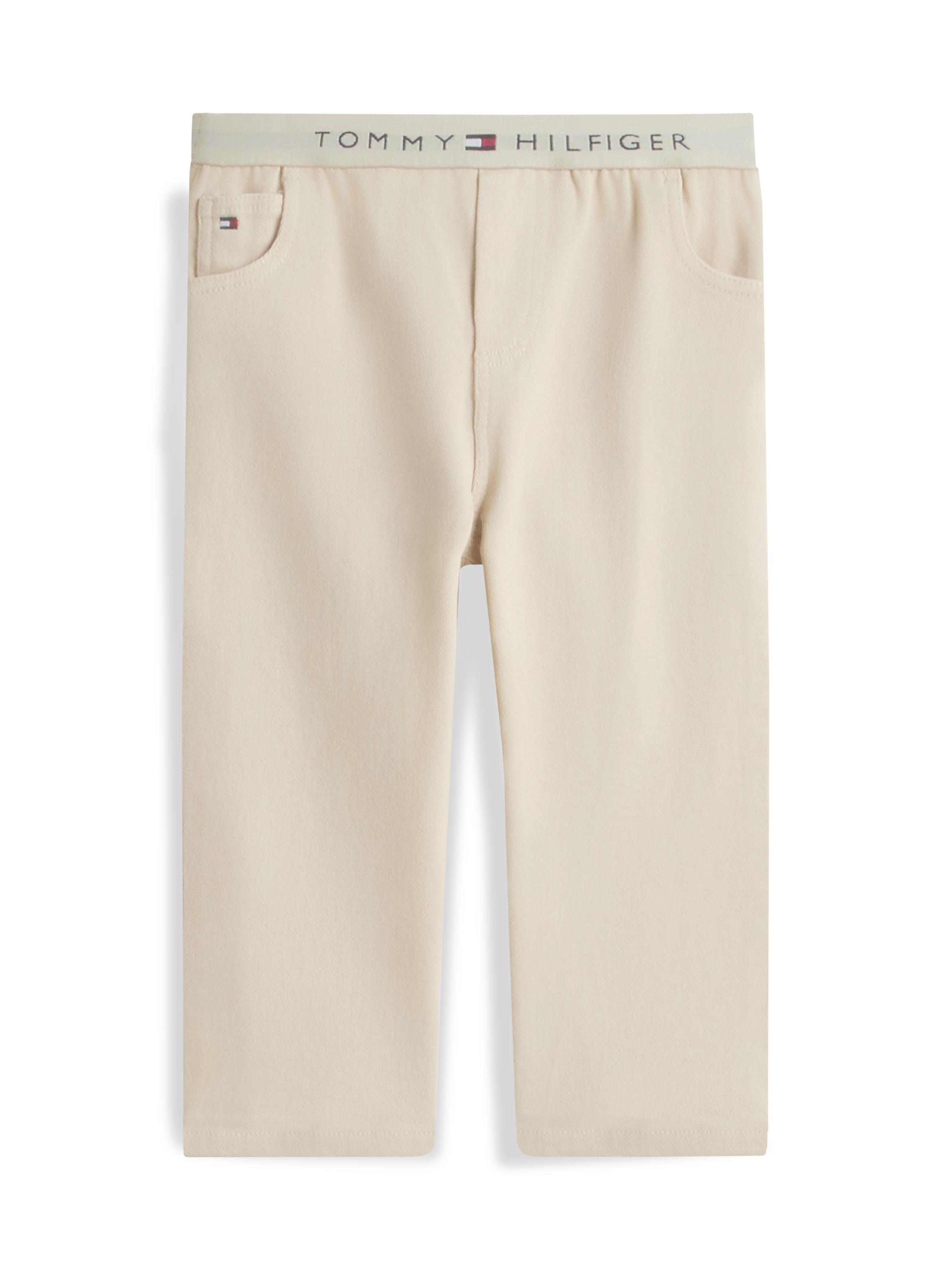 Tommy Hilfiger Gerade Jeans »TOMMY COLORED DENIM PANTS« Regular fit mit elastischem Bund für Babys