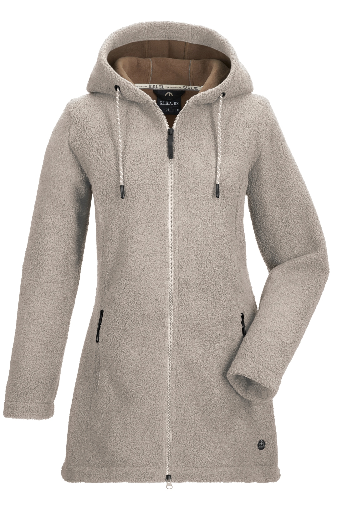 G.I.G.A. DX by killtec Strickfleecejacke »GW 41 WMN PRK« mit Kapuze mit 2-Wege-Reißverschluss, aus kuschelig weichem Material
