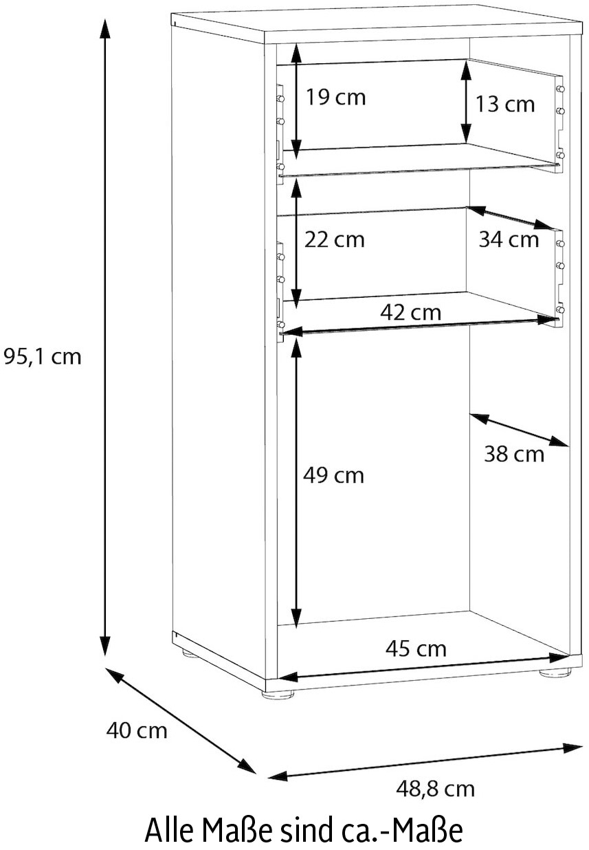 FORTE Kommode »Quadro«