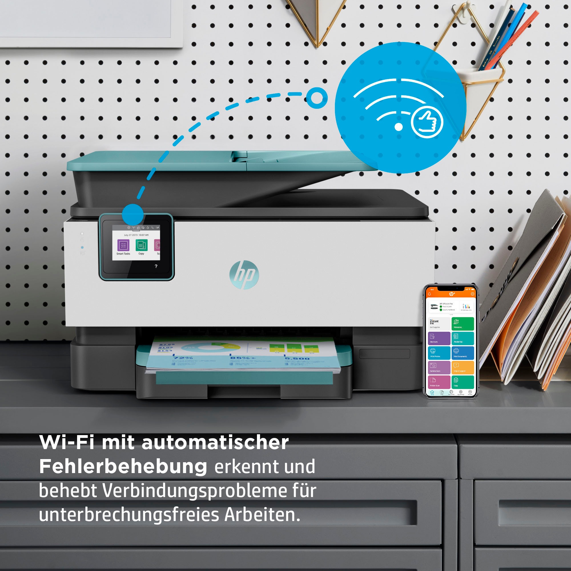 HP Multifunktionsdrucker »OfficeJet Pro 9015e All-in-One«, HP+ Instant Ink  kompatibel bestellen bei OTTO | Multifunktionsdrucker