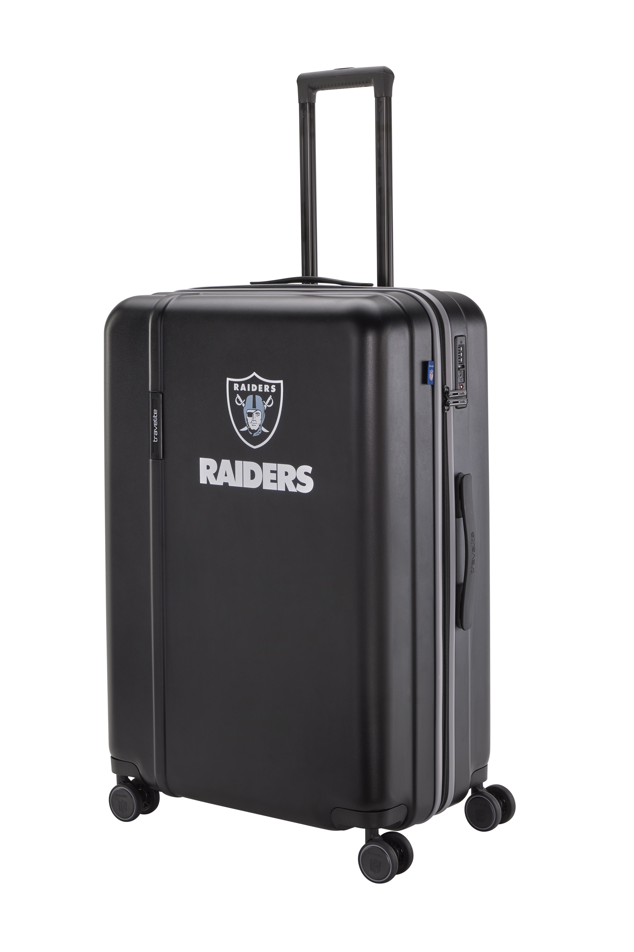 travelite »travelite x NFL Koffer Hartschale« 103 l 4 Rollen mit TSA-Schloss und 4 Doppelrollen – offizielles NFL-Teamdesign