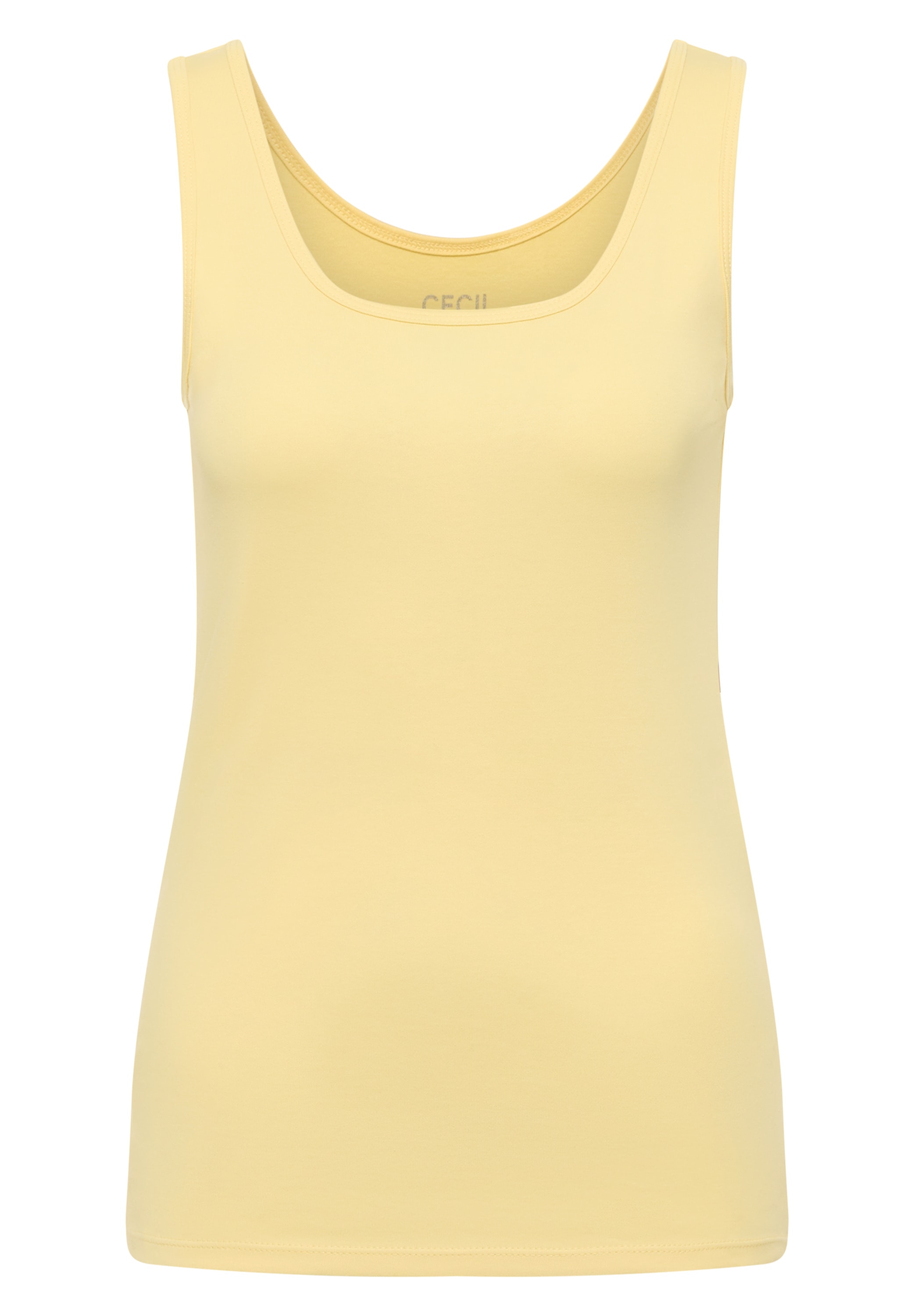 Cecil Shirttop »Style Linda« in Unifarbe