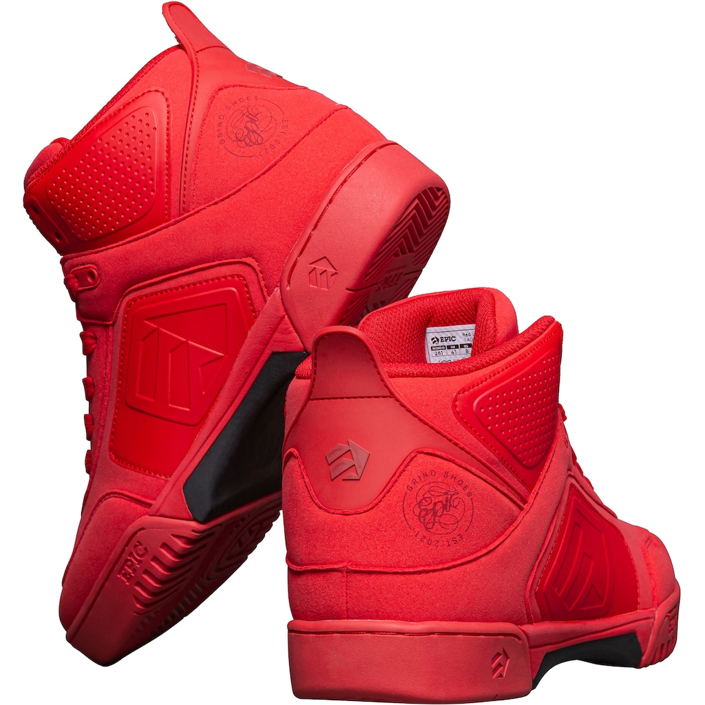 EPIC Grindshoes Gleitschuh »Red Lava/Clean White«