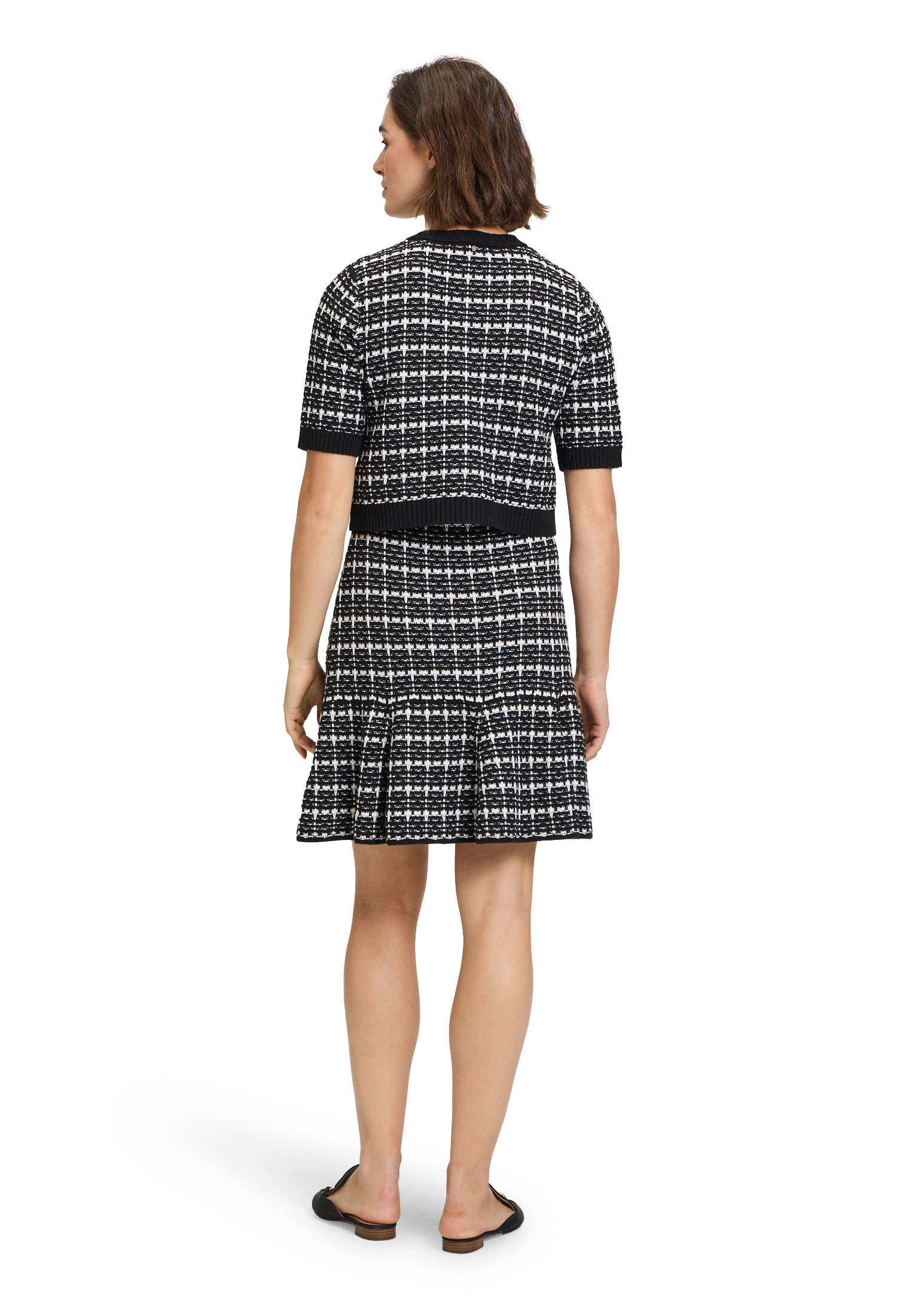 Vera Mont Strickkleid »Strickkleid mit Volant«