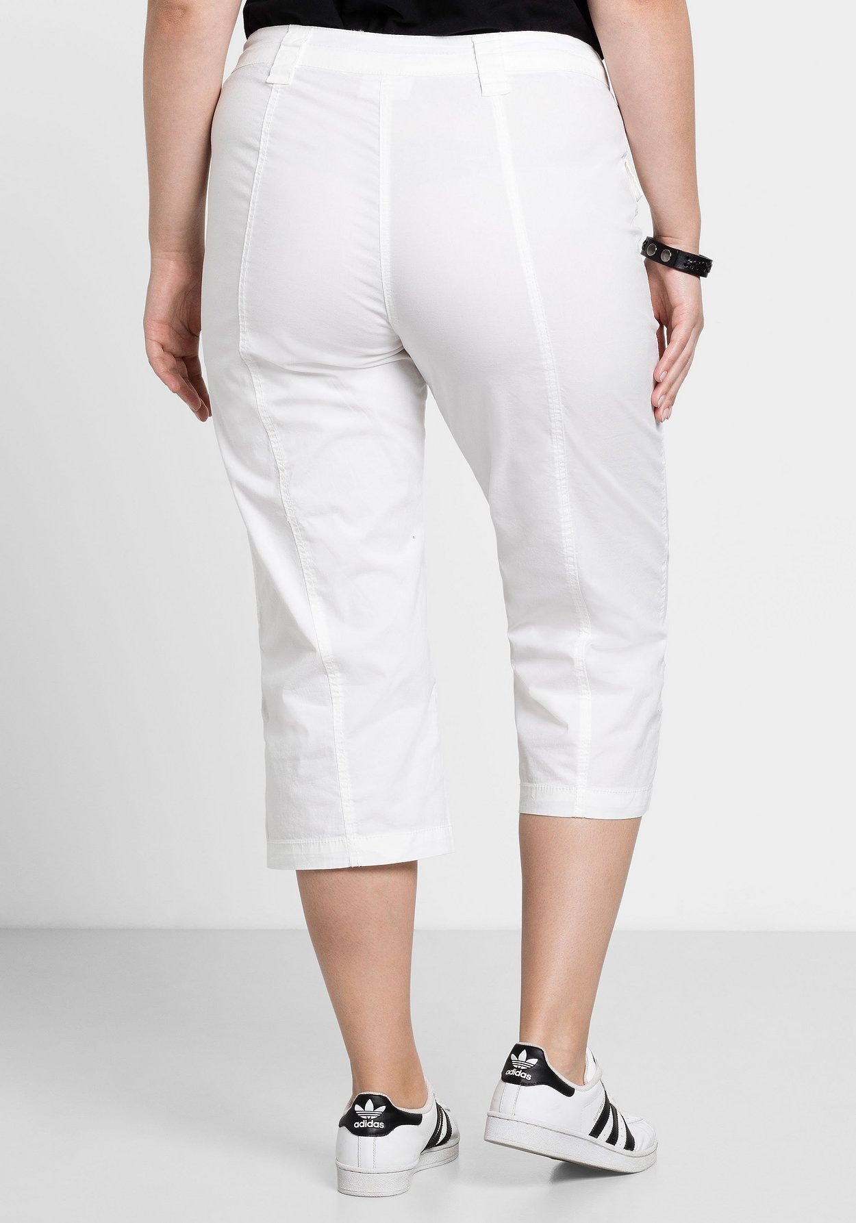 Sheego 3/4-Hose »3/4-Hose Mit Krempelfunktion«