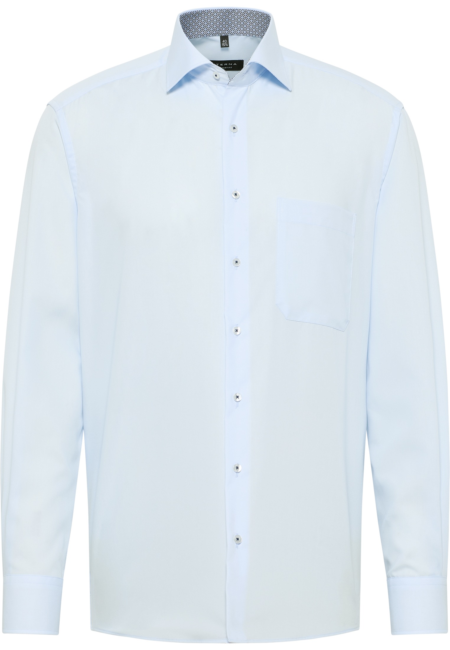 Eterna Langarmhemd »COMFORT FIT« NON IRON (bügelfrei)