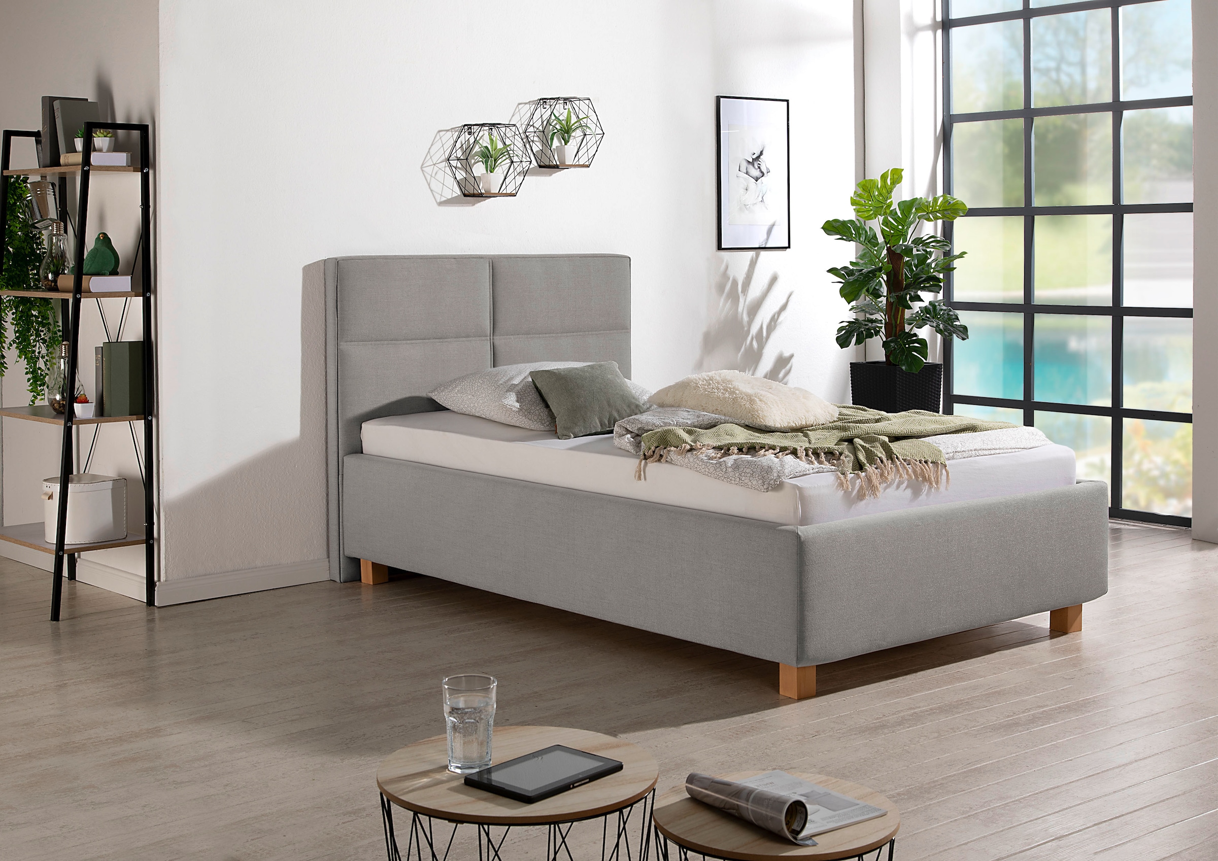 Maintal Polsterbett inklusive Bettkasten