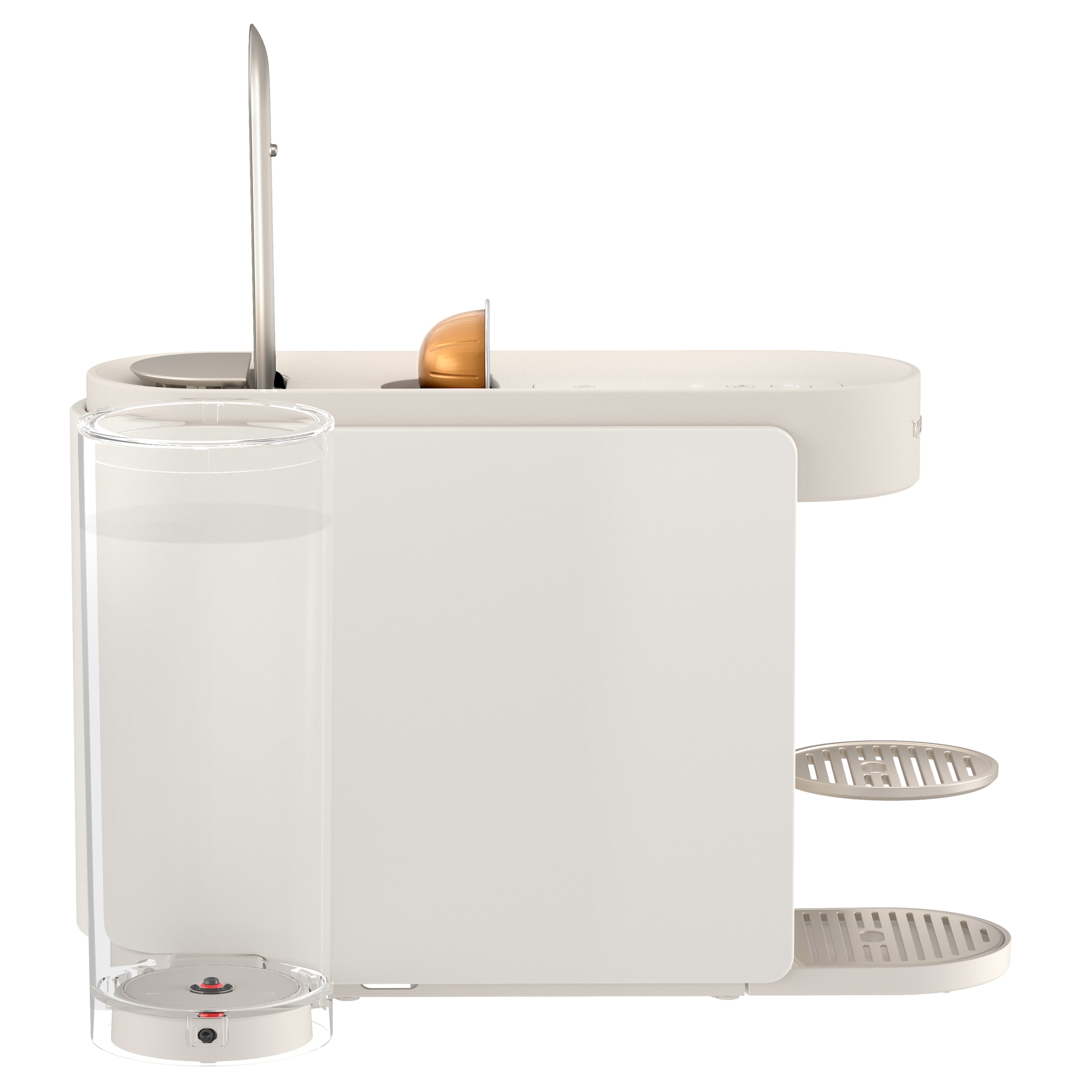 Nespresso Kapselmaschine »Vertuo Up ENV200.GY« One Touch Kaffee Zubereitung, für 5 Tassengrößen, kompaktes Design