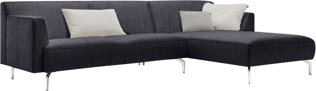 Creation BY ROLF BENZ Ecksofa »CR.446 Designsofa mit erstklassigem Sitzkomfort, Breite 317cm« in minimalistischer, schwereloser Optik, Breite 317 cm