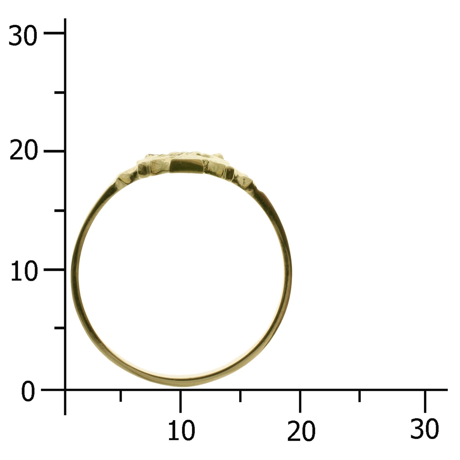 OSTSEE-SCHMUCK Fingerring »- Hiddensee - Silber 925/000, vergoldet -,«