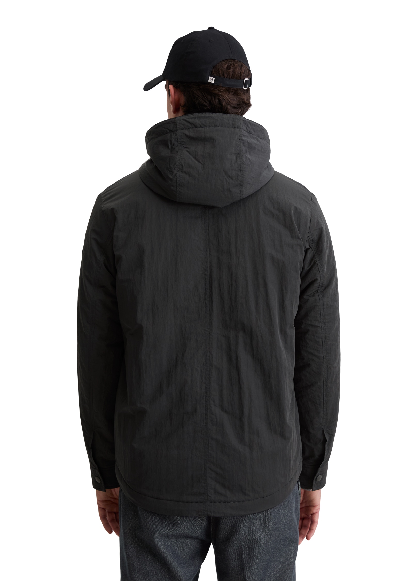 Marc O'Polo Blouson mit Kapuze mit Stehkragen