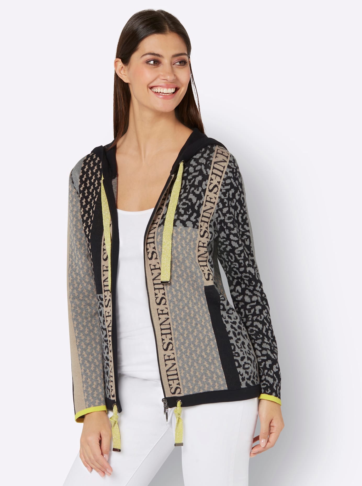 creation L Strickjacke