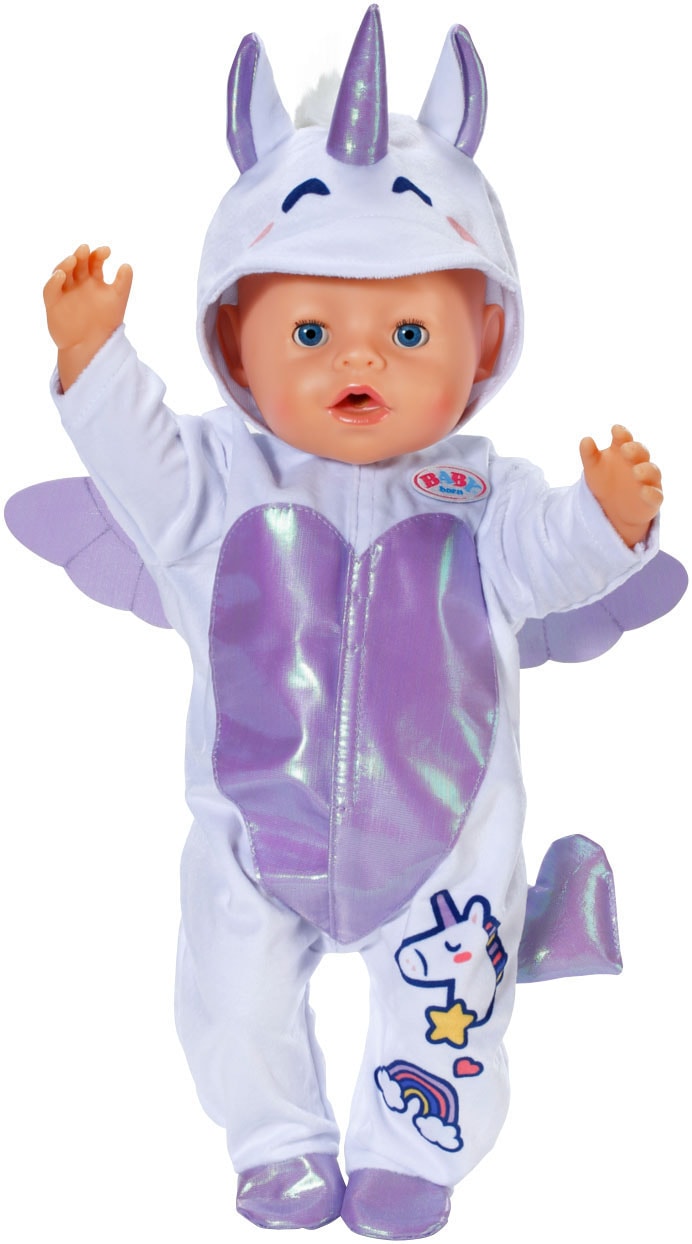 Baby Born Puppenkleidung »Einhornanzug, 43 cm«, mit Kleiderbügel